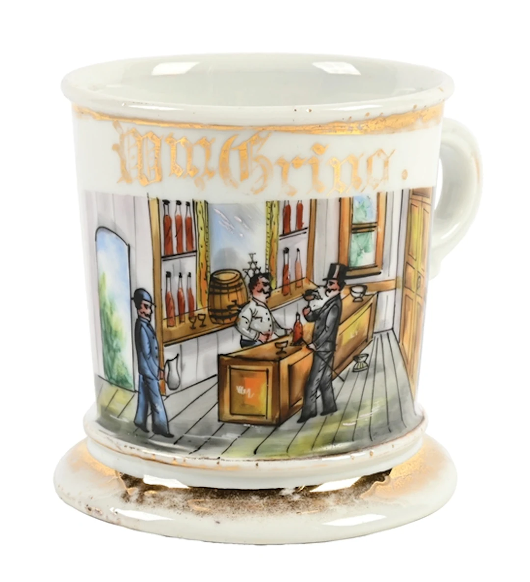 BARTENDER'S SHAVING MUG