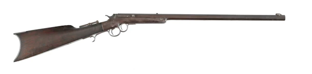 (A) FRANK WESSON .22 RIMFIRE TWO TRIGGER SINGLE SHOT RIFLE