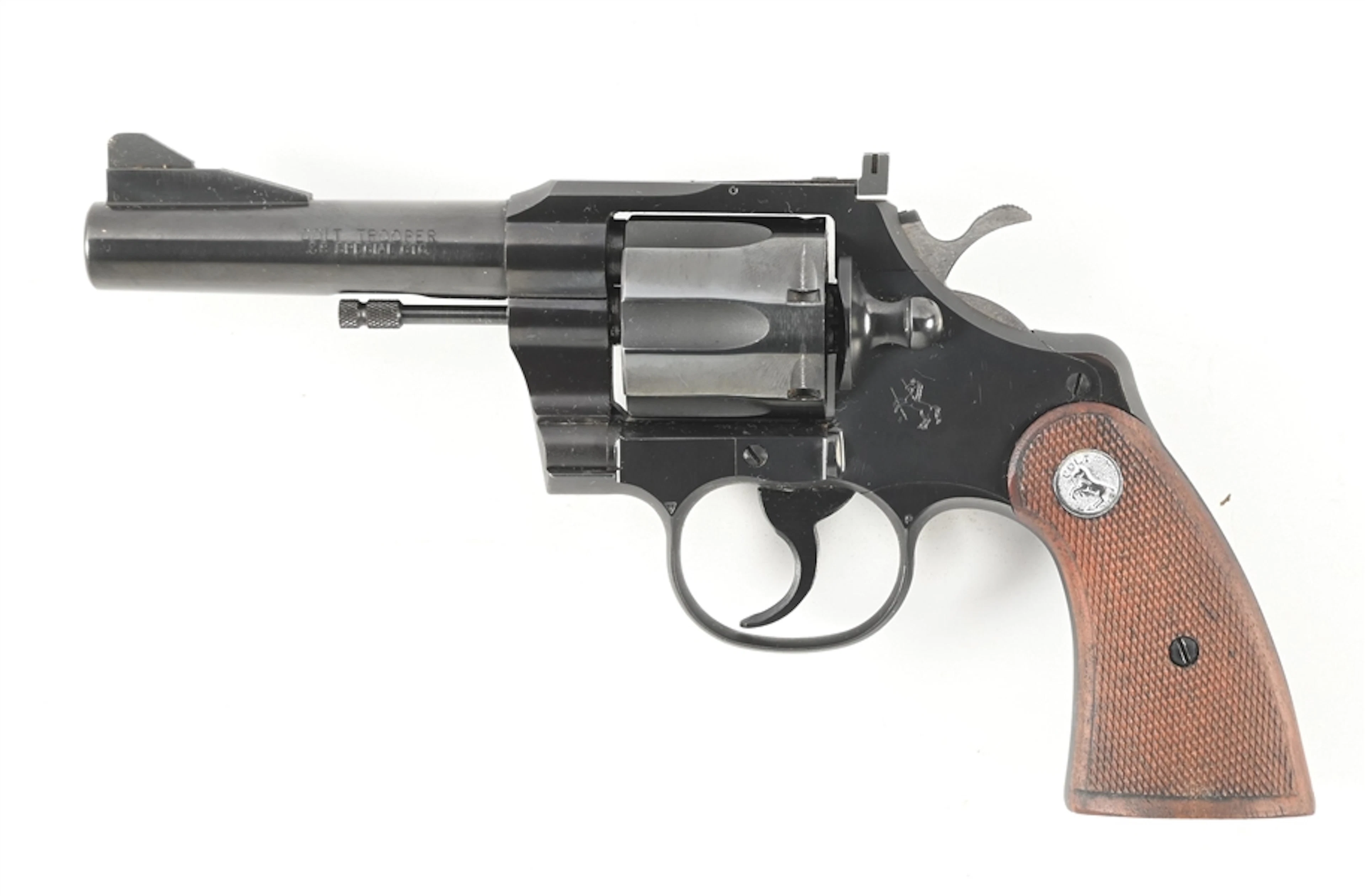 (C) COLT TROOPER DOUBLE ACTION REVOLVER.