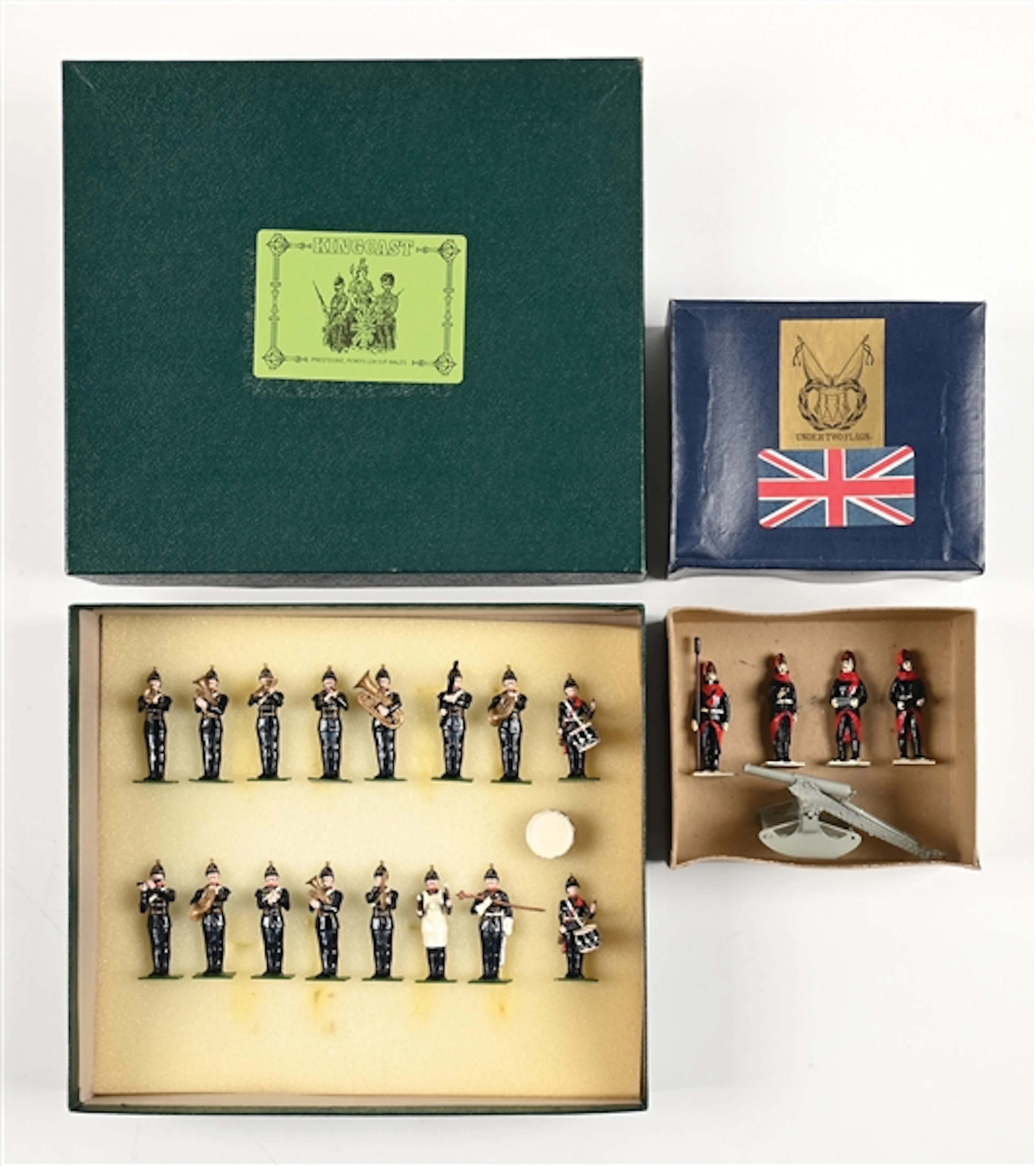 LOT OF 2: TOY SOLDIER SETS IN BOXES