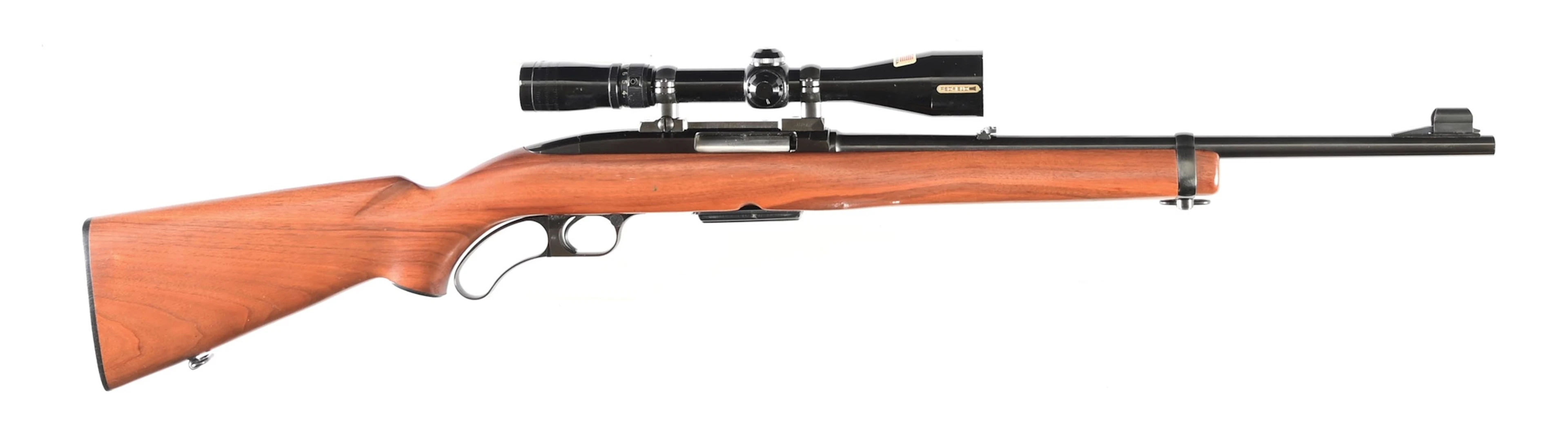 (C) SCARCE WINCHESTER MODEL 88 LEVER ACTION CARBINE W/SCOPE