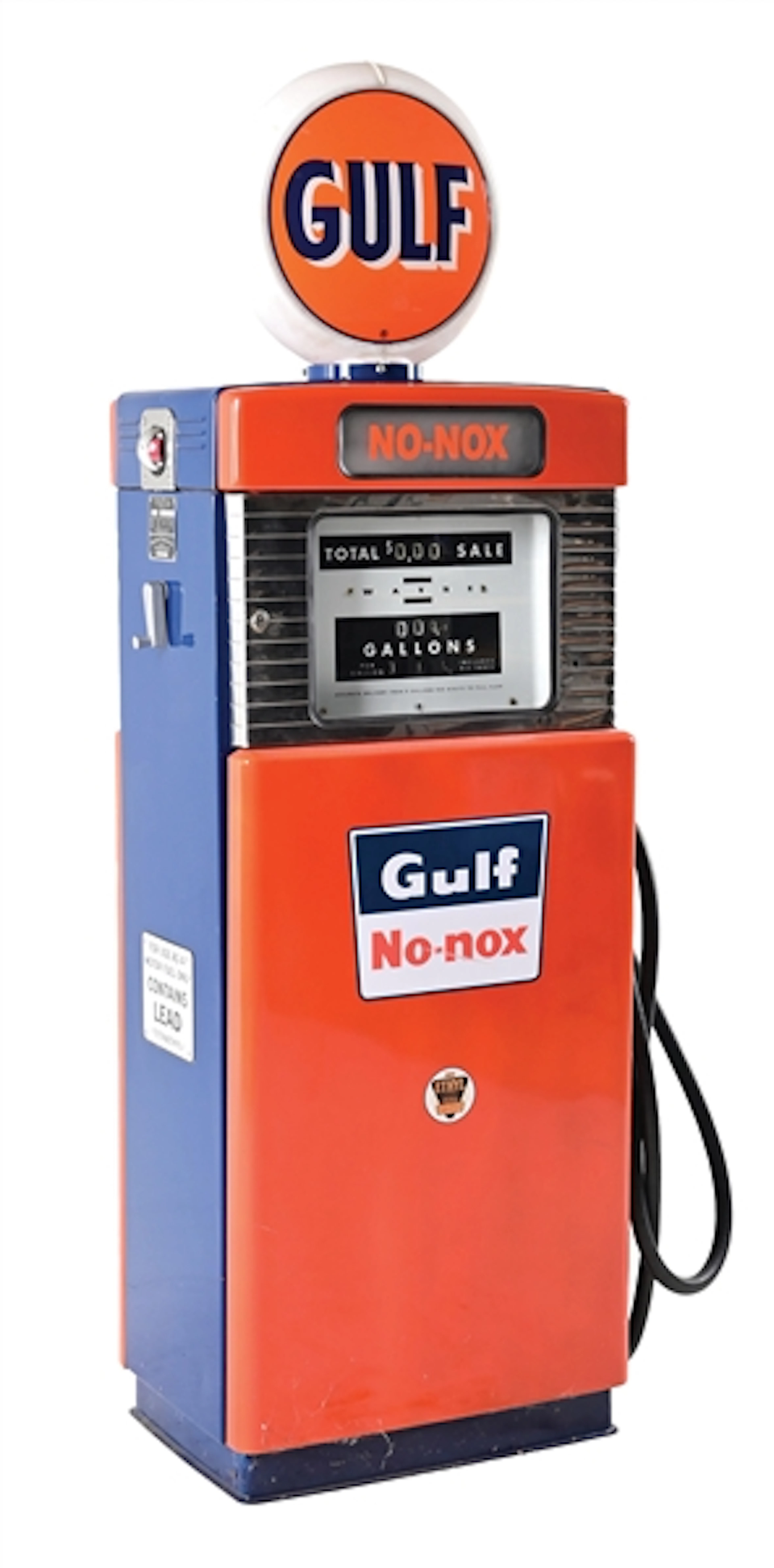 WAYNE MODEL 505 GAS PUMP RESTORED IN GULF