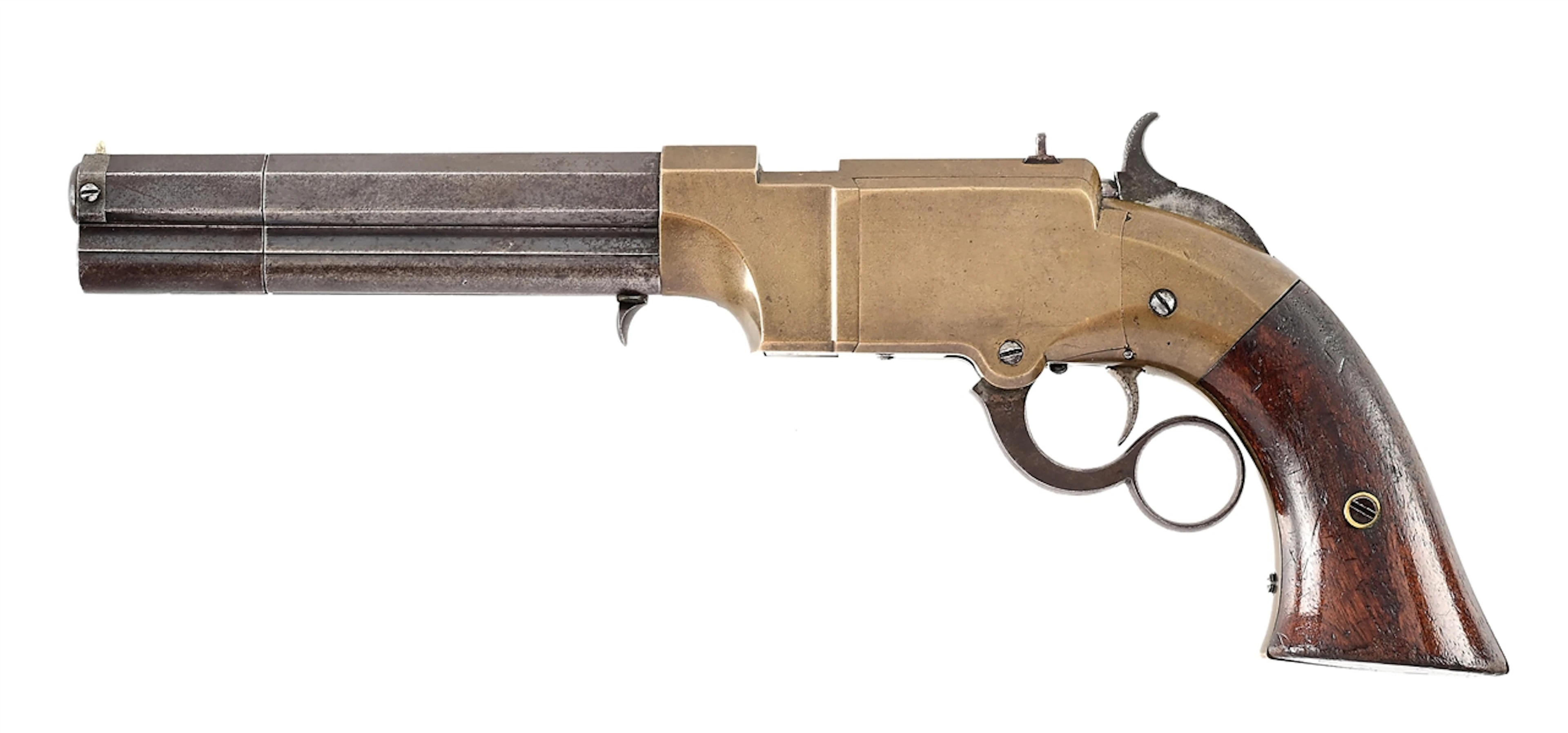 (A) RARE NEW HAVEN ARMS VOLCANIC NO. 2 NAVY LEVER ACTION PISTOL