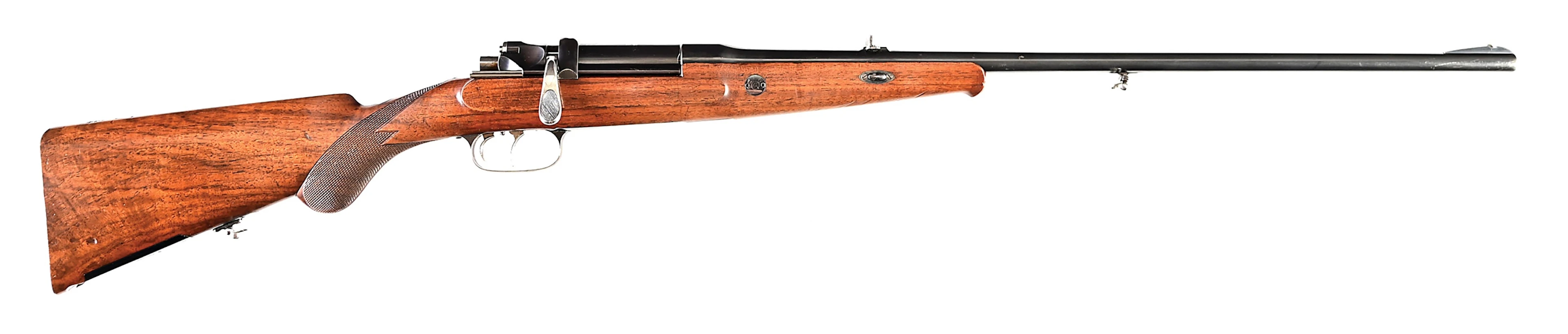 (A) KAISER WILHELM II'S NO. 1 SPANDAU SCHLEGELMILCH BOLT ACTION SPORTING RIFLE.