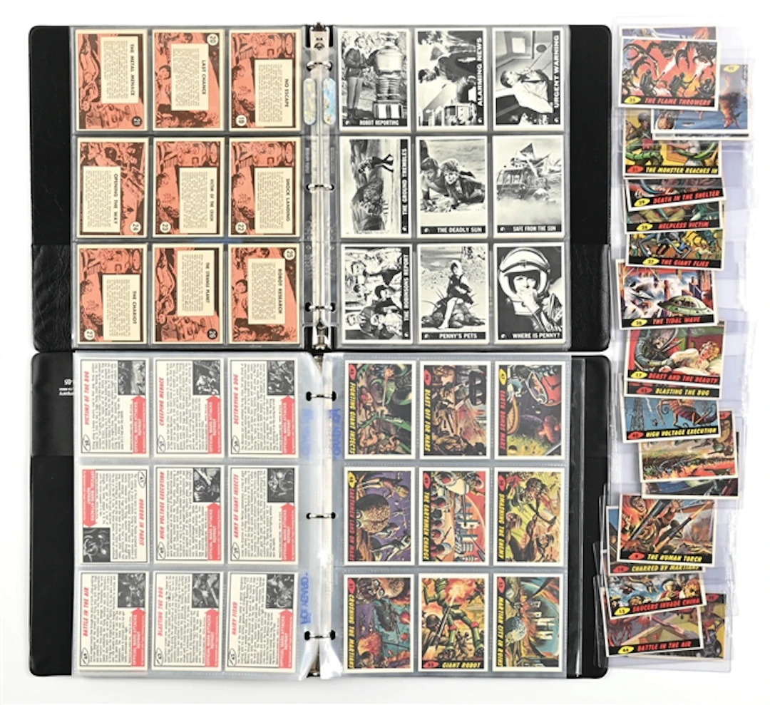 1966 TOPPS LOST IN SPACE & TOPPS MARS ATTACKS TRADING CARDS