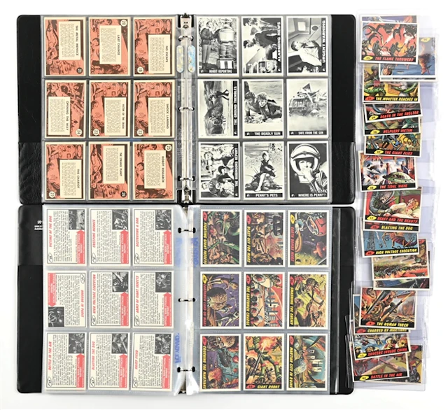 1966 TOPPS LOST IN SPACE & TOPPS MARS ATTACKS TRADING CARDS