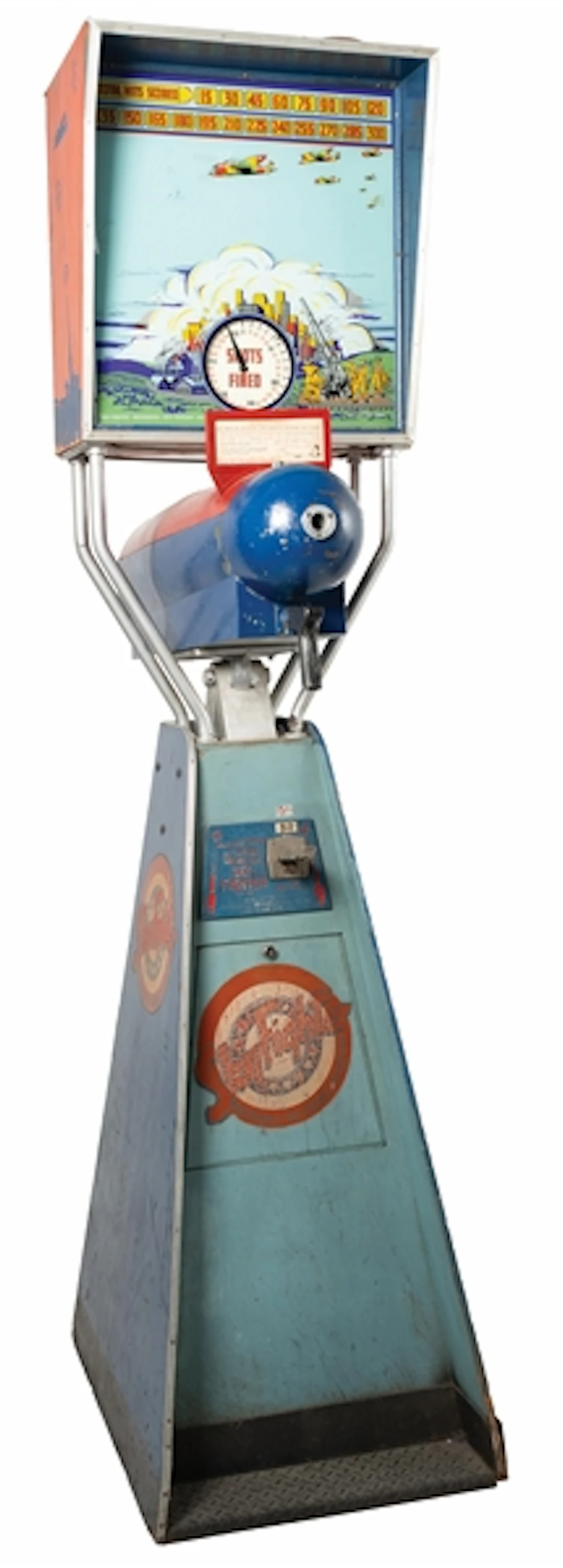 5¢ "SKY-FIGHTER" MUTOSCOPE'S ARCADE MACHINE