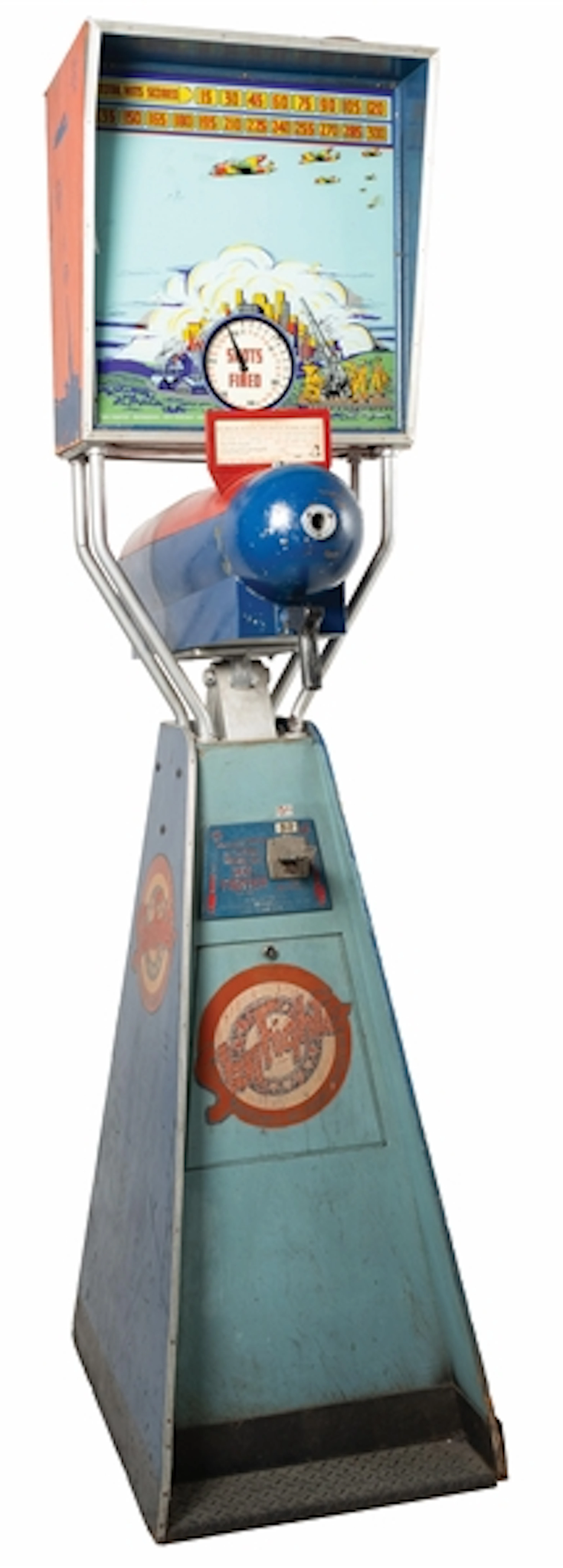 5¢ "SKY-FIGHTER" MUTOSCOPE'S ARCADE MACHINE