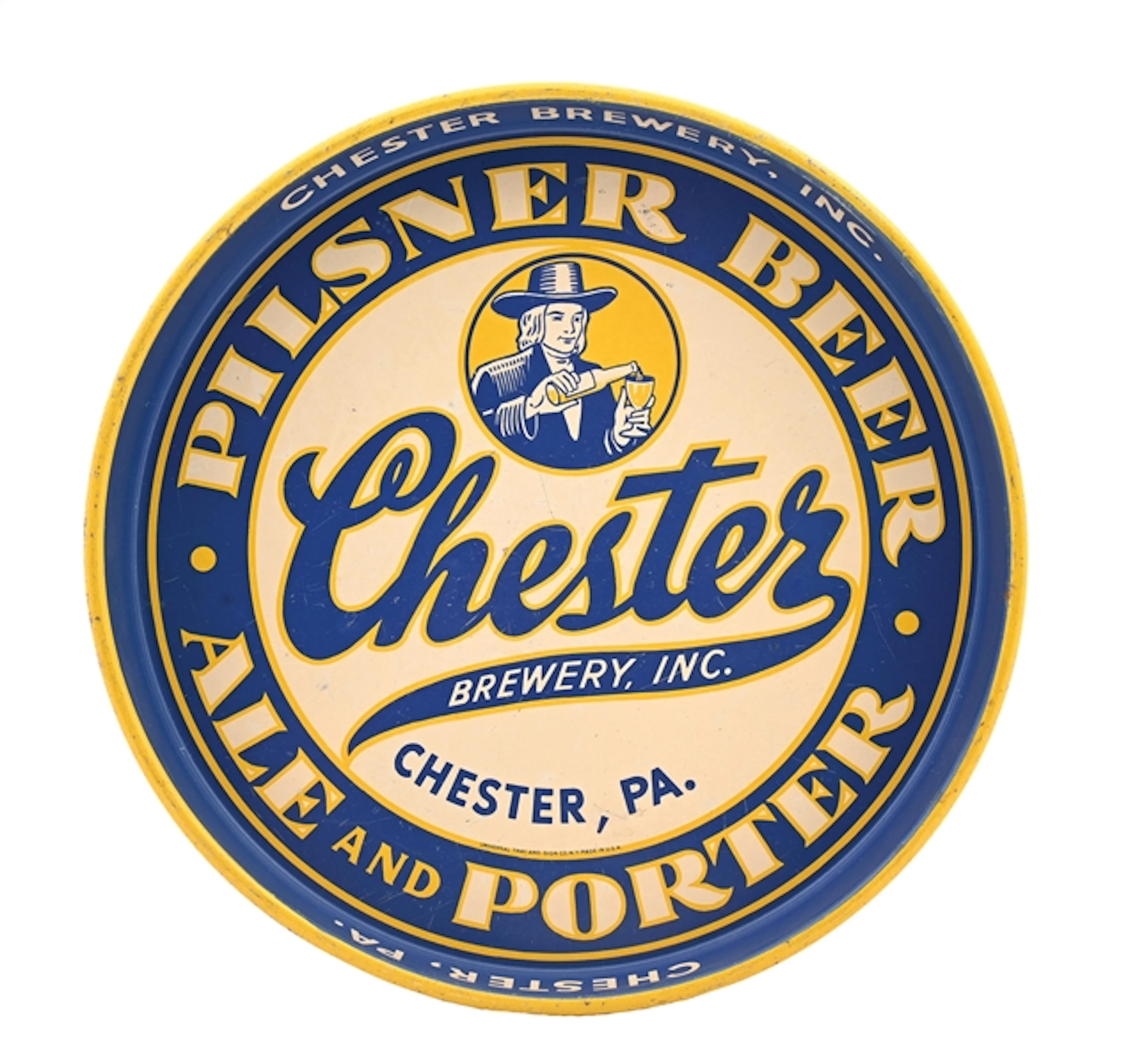 CHESTER PILSNER BEER ALE & PORTER BEER TRAY