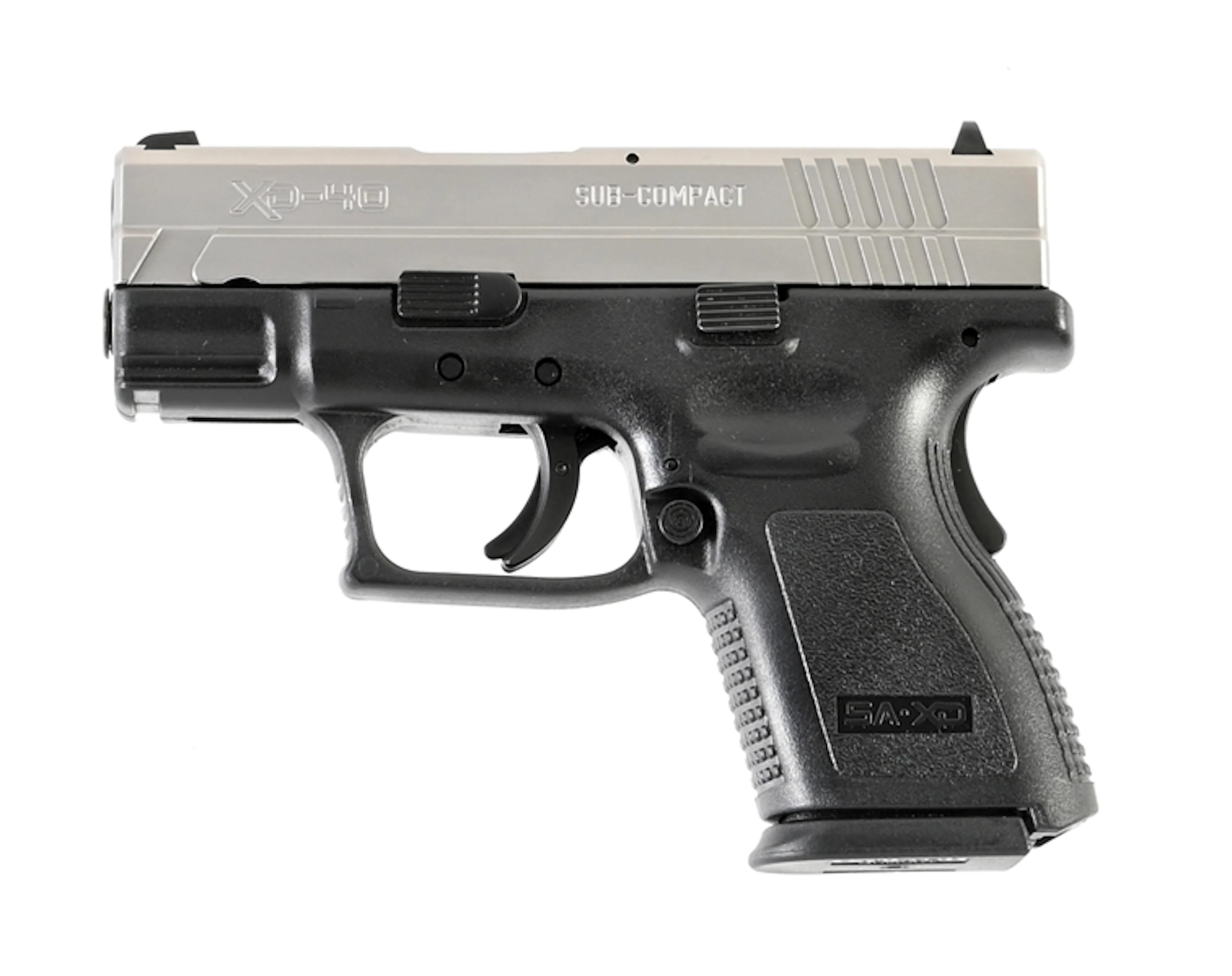 (M) SPRINGFIELD ARMORY XD-40 SUB COMPACT SEMI-AUTOMATIC PISTOL WITH CASE.