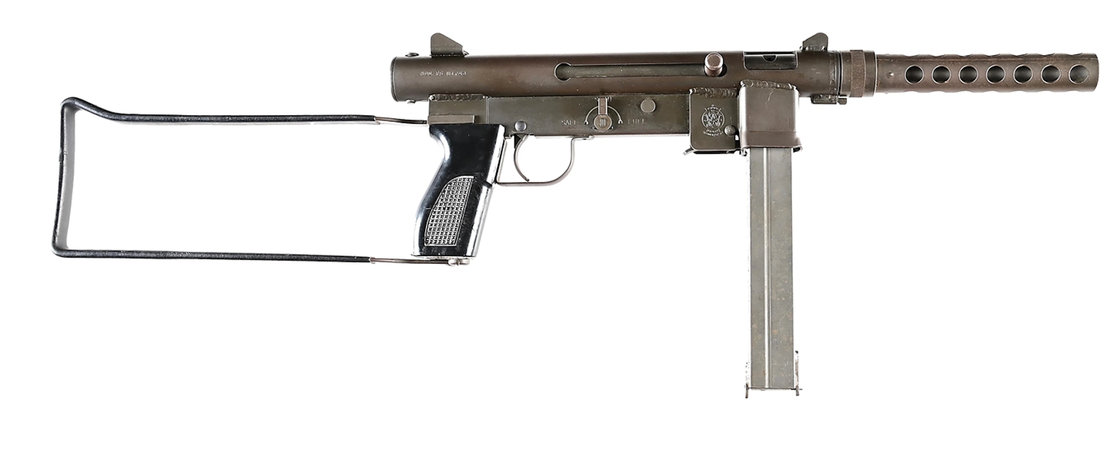 (N) SMITH & WESSON MODEL 76 MACHINE GUN (CURIO & RELIC).