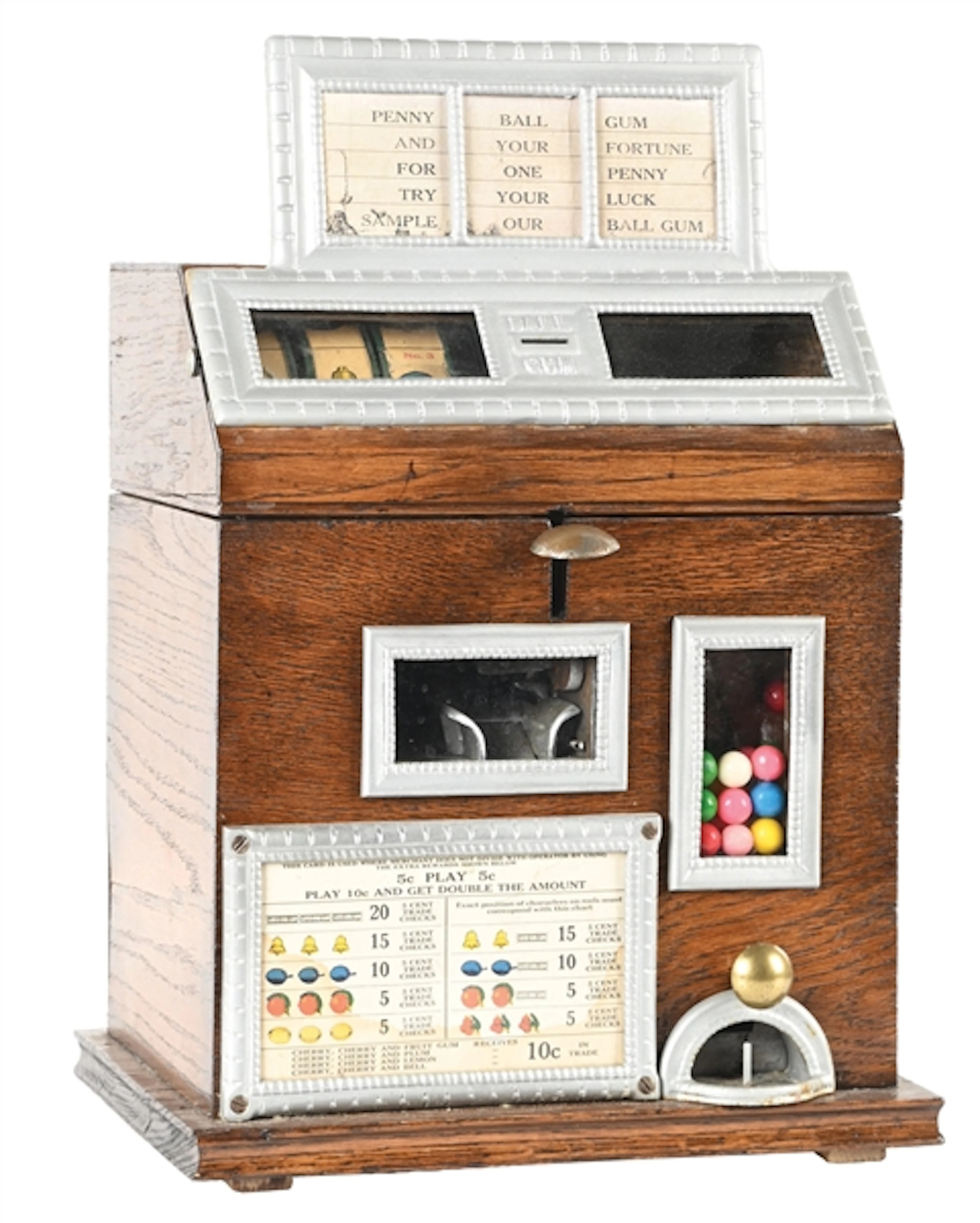 MULTI-COIN O.A. WILLIAMS MFG. JUNIOR BELL TRADE STIMULATOR