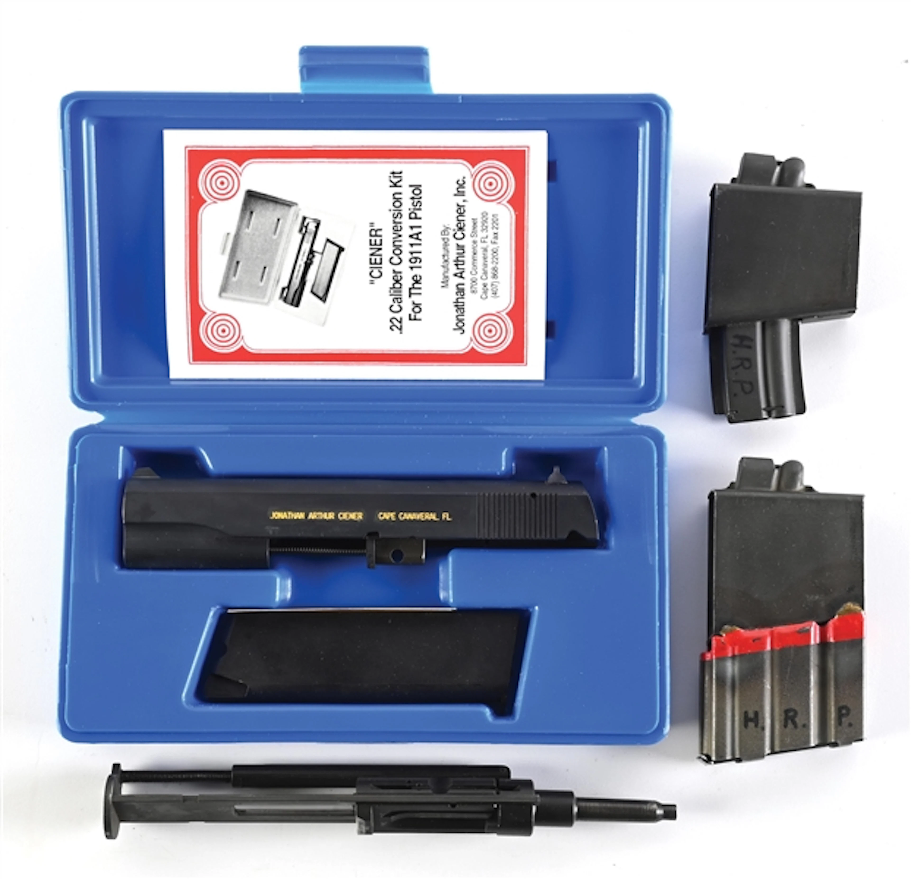 LOT OF 2: .22 LR CONVERSION KITS FOR THE 1911 AND AR-15.