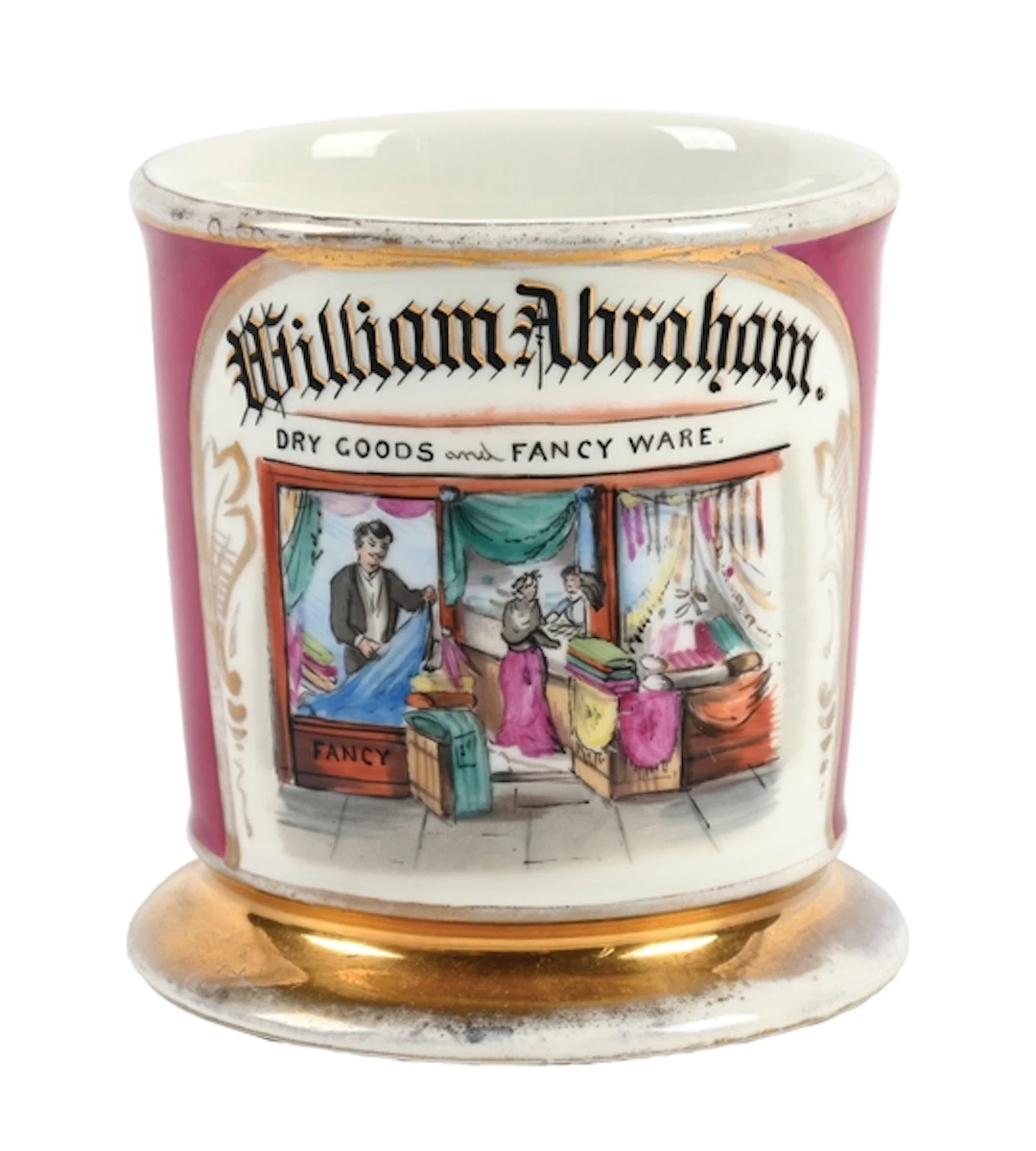 DRY GOODS AND WARE OWNER'S SHAVING MUG