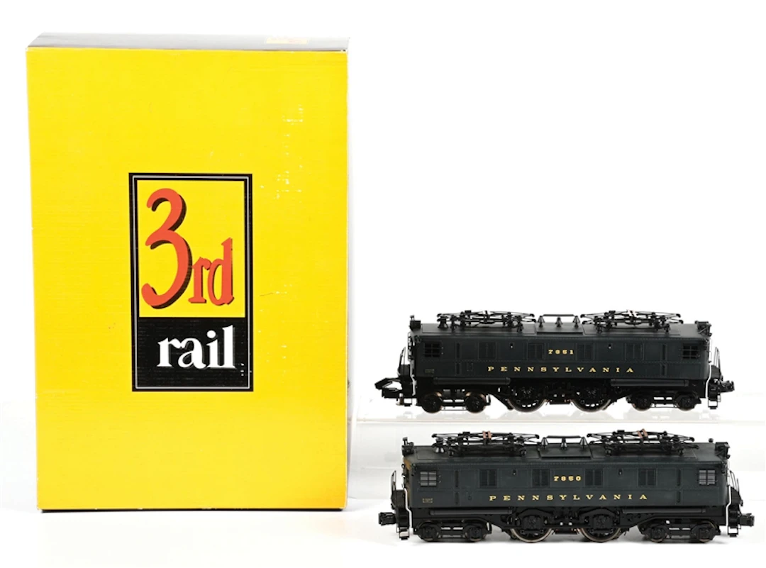 3RD RAIL SUNSET MODELS BRASS O-GA. PRR O1 ELECTRIC LOCO