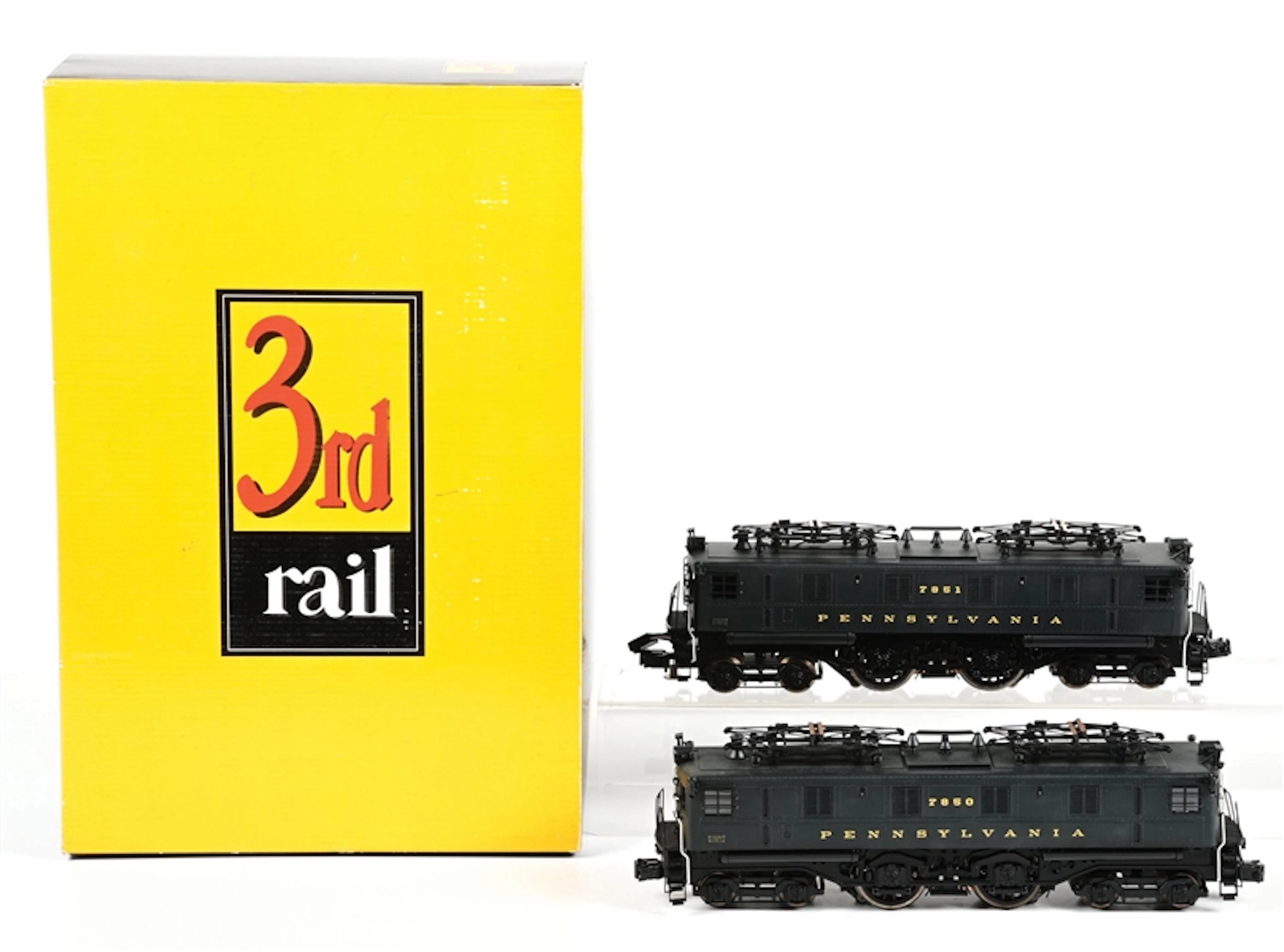 3RD RAIL SUNSET MODELS BRASS O-GA. PRR O1 ELECTRIC LOCO
