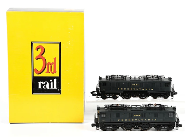 3RD RAIL SUNSET MODELS BRASS O-GA. PRR O1 ELECTRIC LOCO