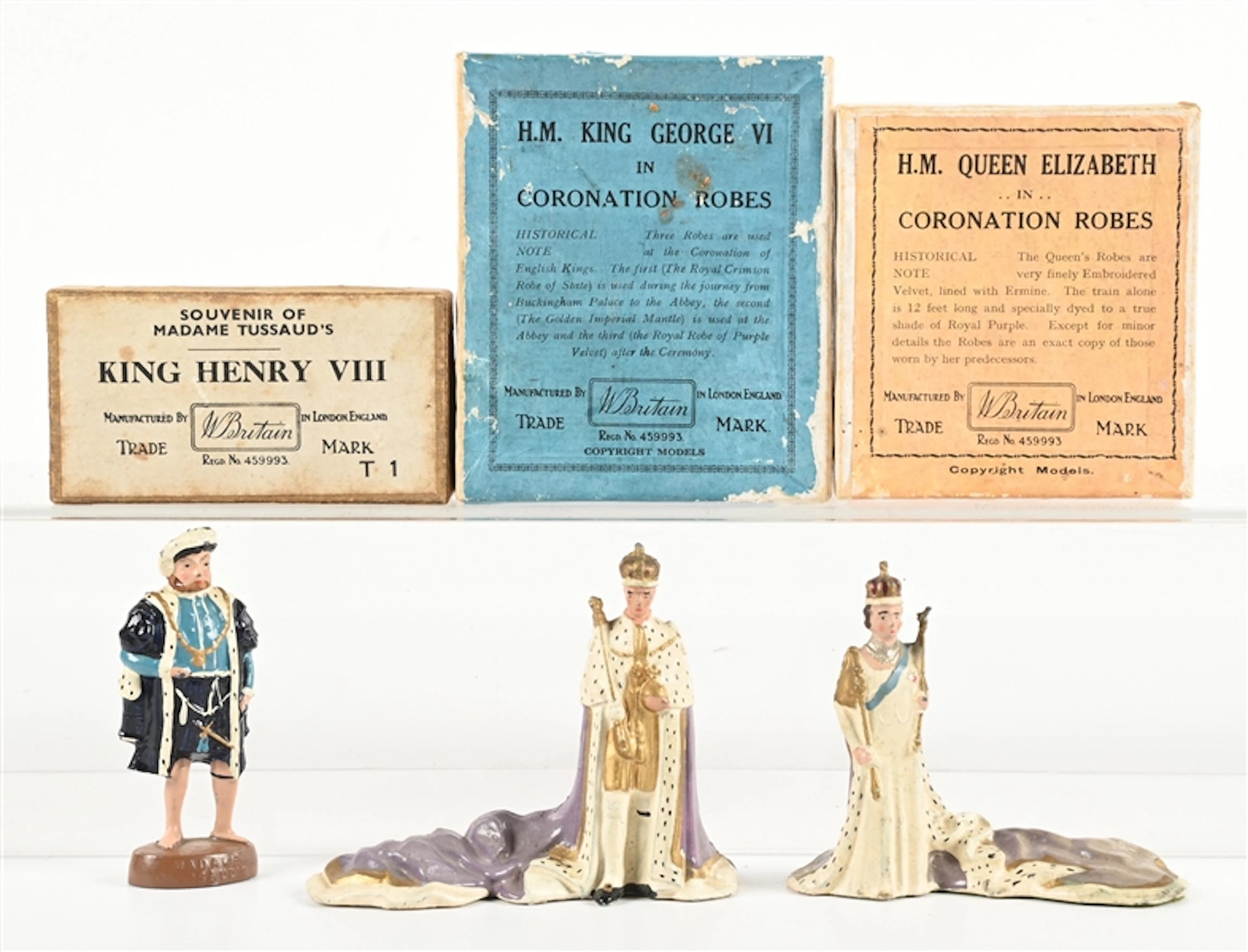 LOT OF 3: W. BRITAIN FIGURES IN BOXES