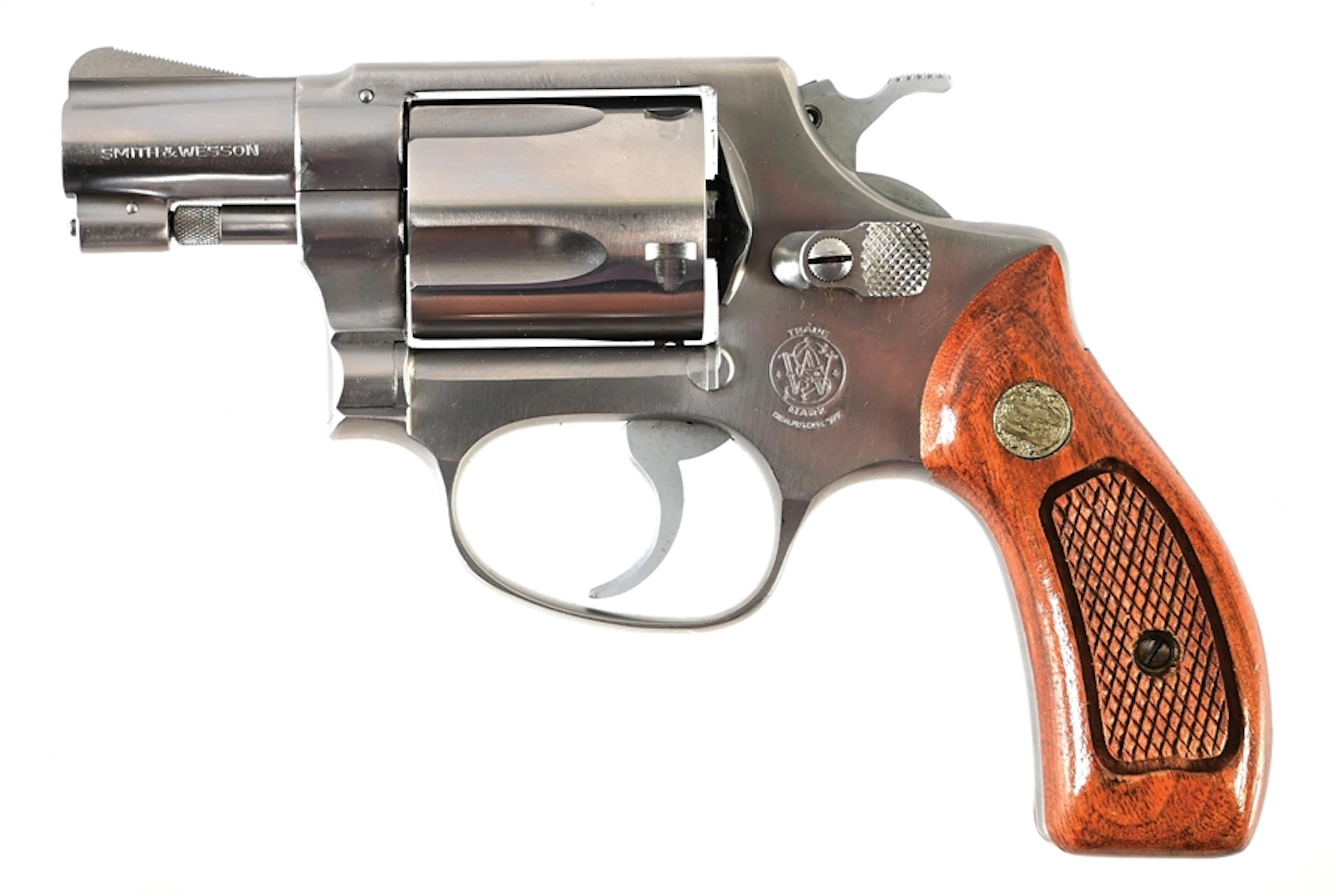 (C) SMITH & WESSON MODEL 60 CHIEF'S SPECIAL DOUBLE ACTION REVOLVER WITH BOX