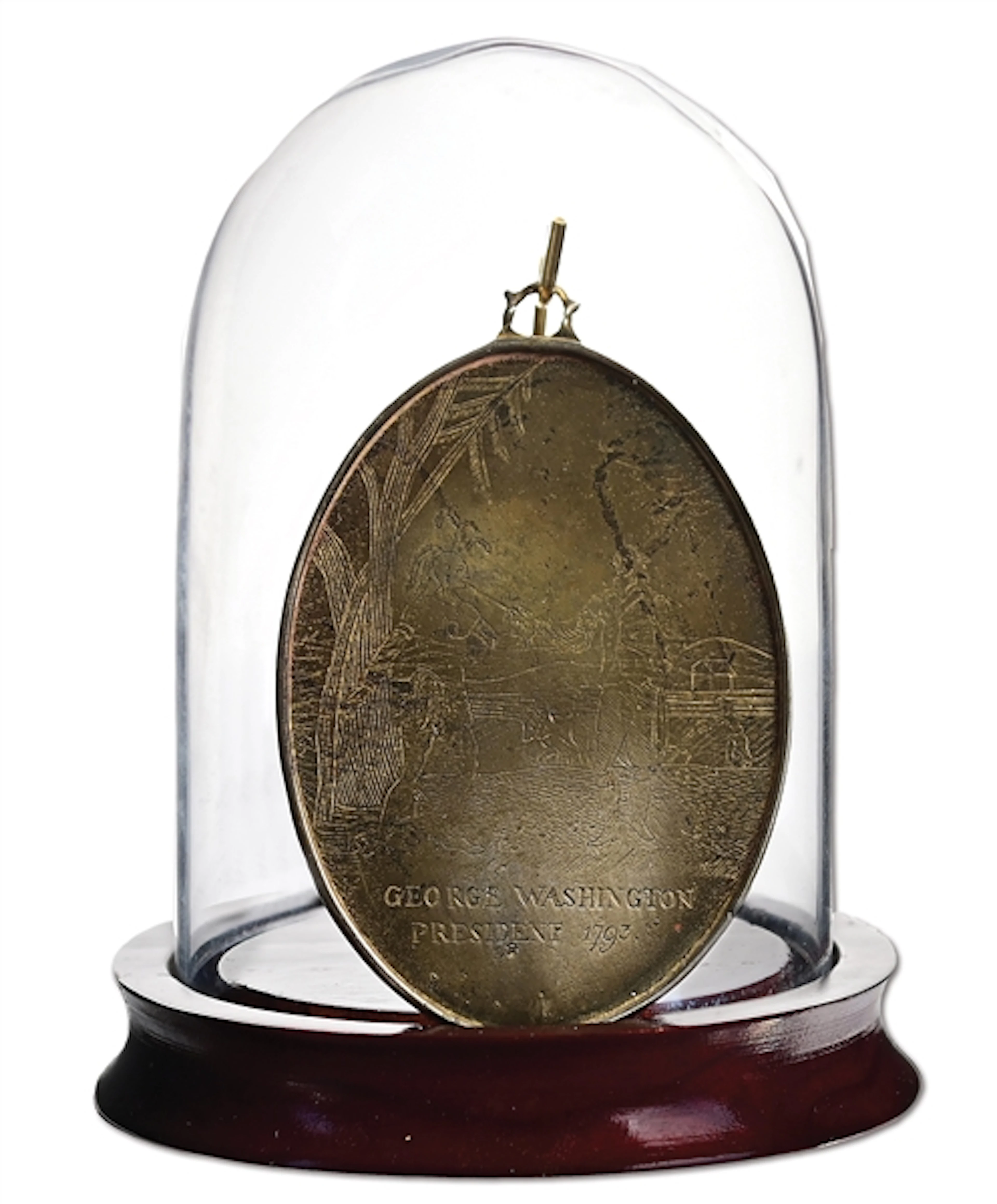 GEORGE WASHINGTON PEACE MEDAL DATED 1793.