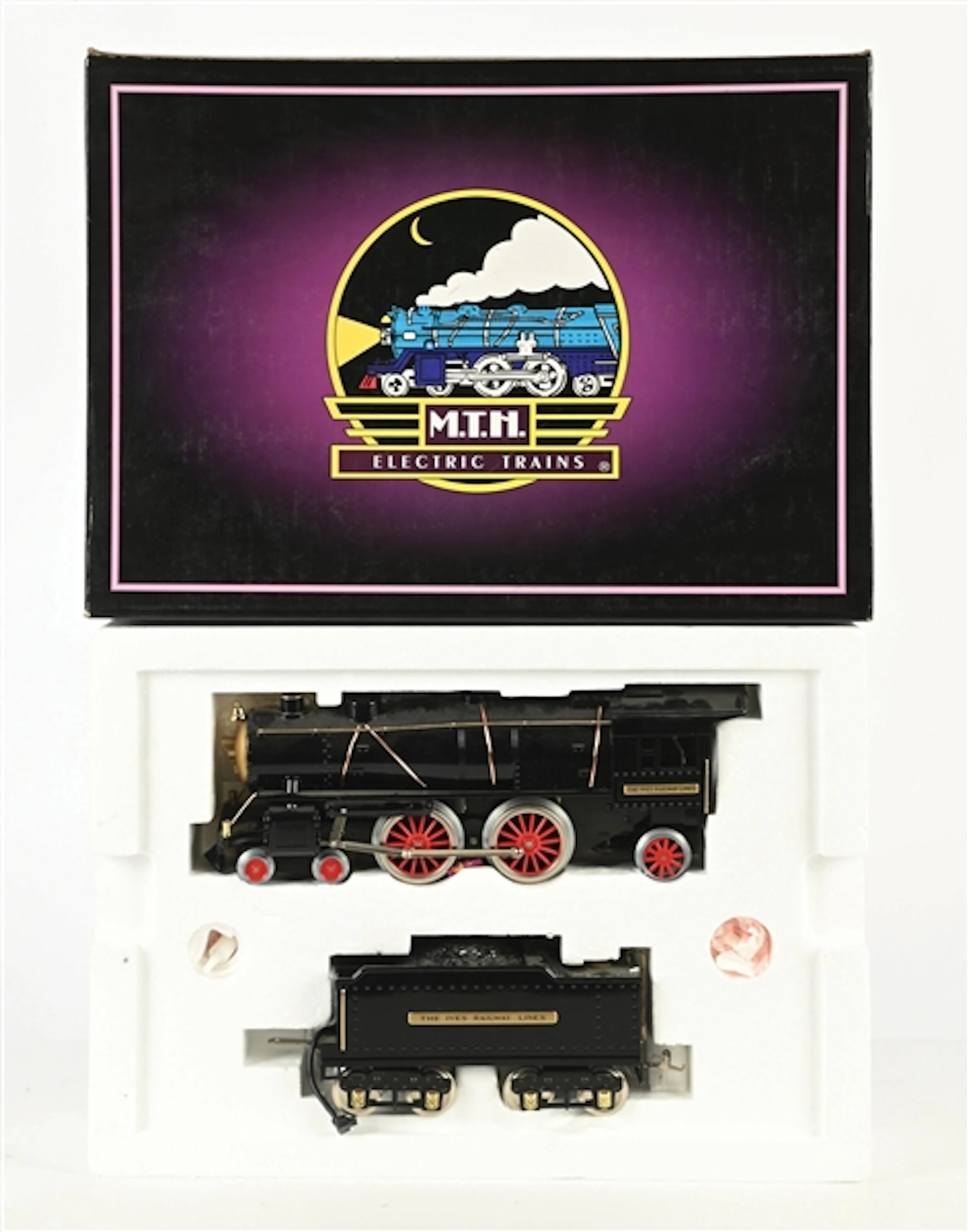 MTH STANDARD GAUGE NO. 10-1123-1 IVES NO. 1134 STEAM LOCOMOTIVE AND