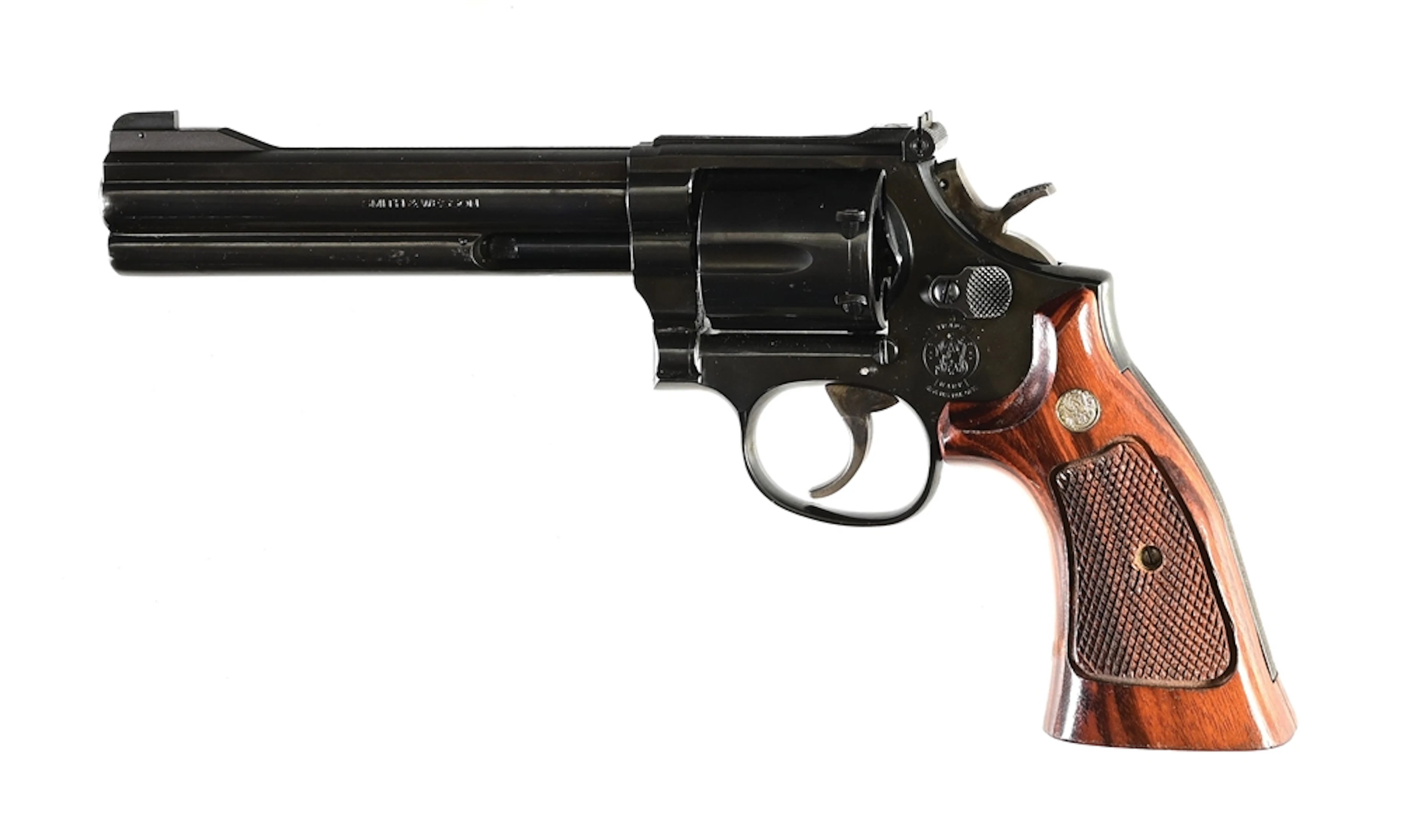 (M) SMITH & WESSON MODEL 586 DOUBLE ACTION REVOLVER.