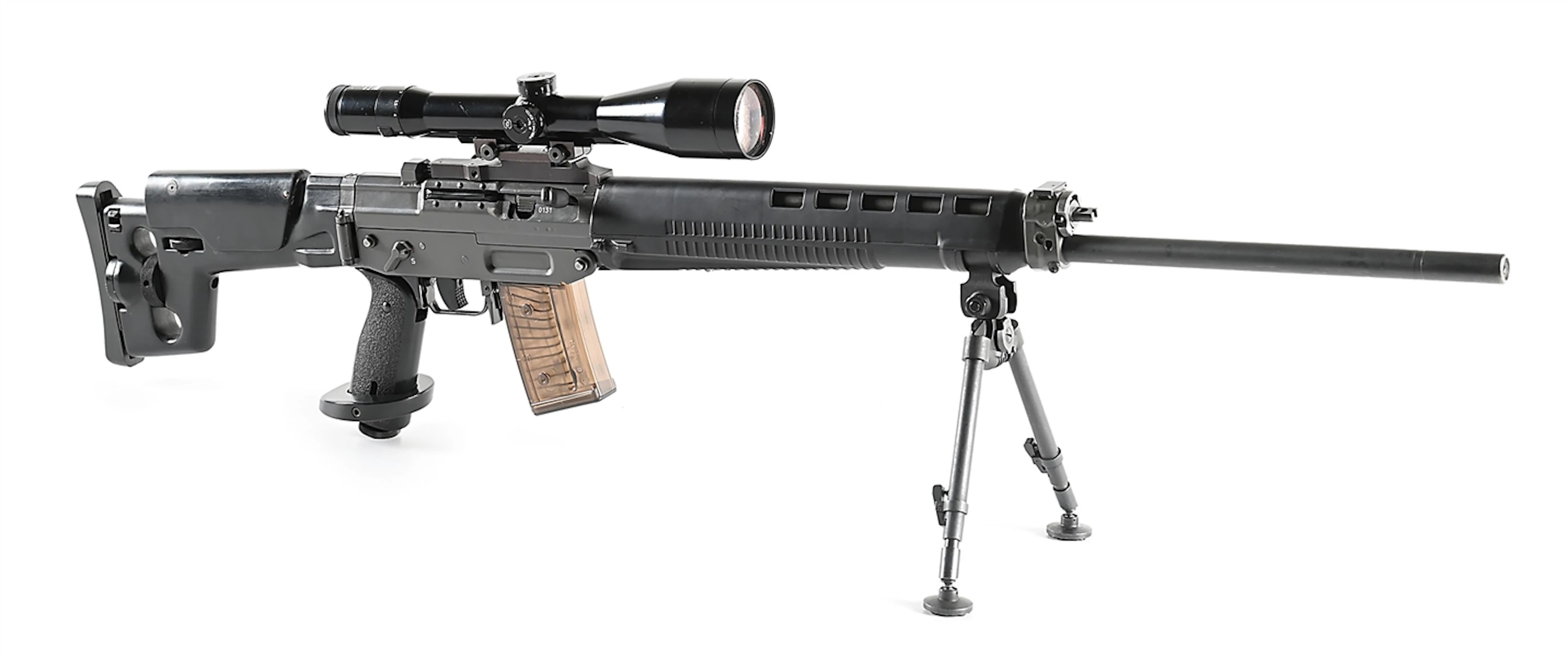 (M) RARE PRE-BAN SIG SAUER 550-1 SNIPER SEMI-AUTOMATIC RIFLE WITH