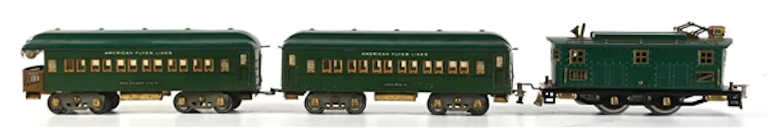 AMERICAN FLYER STANDARD GA. NO. 4644 PASSENGER SET