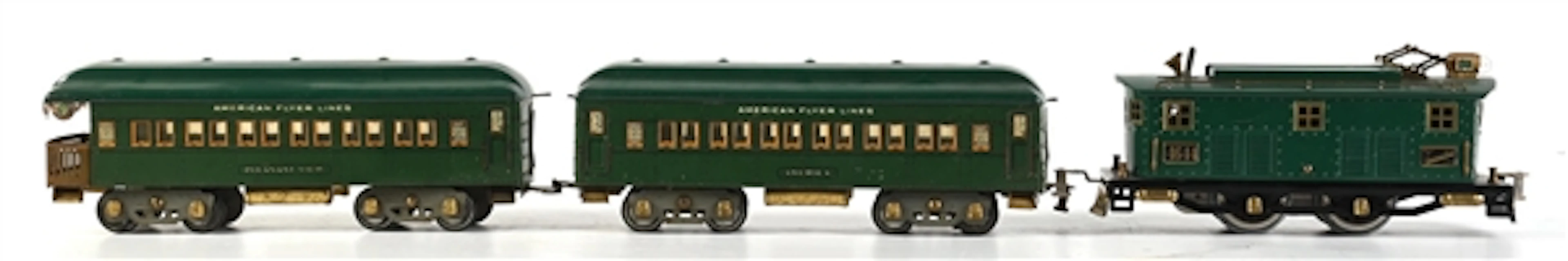 AMERICAN FLYER STANDARD GA. NO. 4644 PASSENGER SET