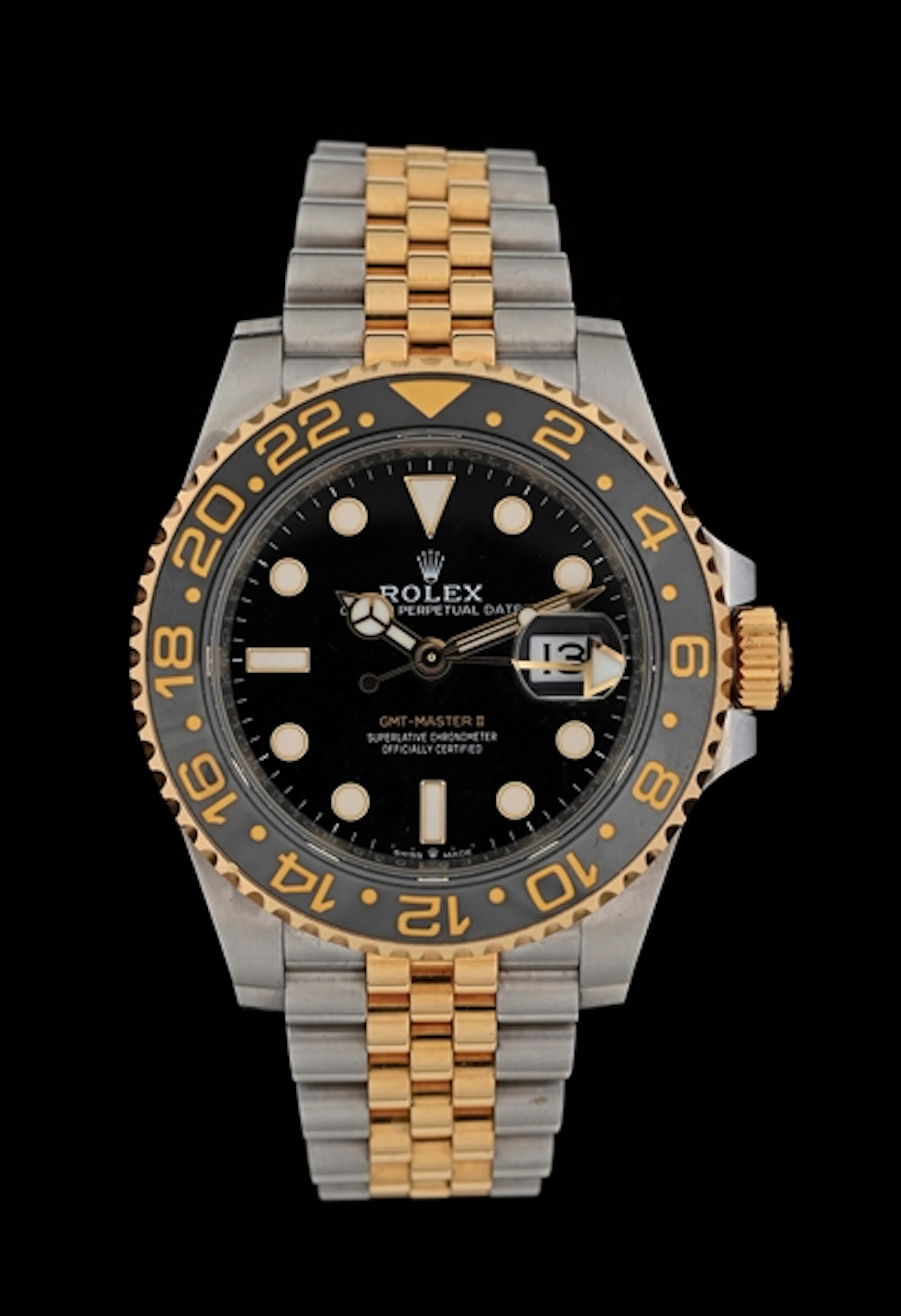 ROLEX GMT-MASTER II 40 BLACK 2-TONE "ZOMBIE" REF. 126713 W/B&P