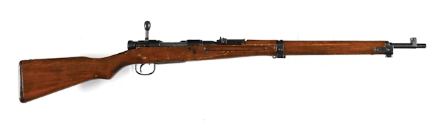 (C) JAPANESE TYPE 99 7.7MM ARISAKA BOLT ACTION RIFLE.