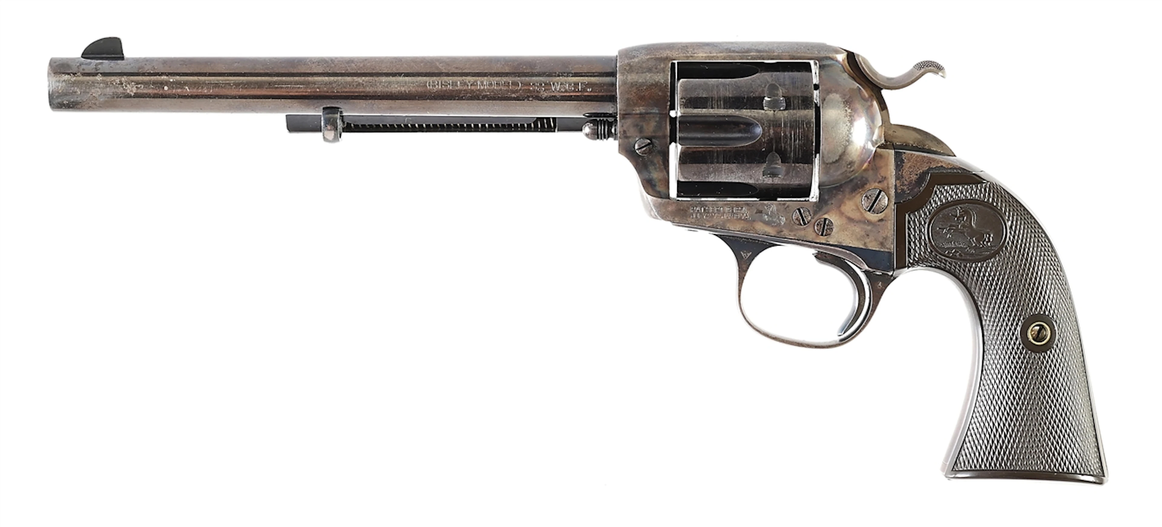 (C) COLT BISLEY MODEL SINGLE ACTION ARMY REVOLVER.