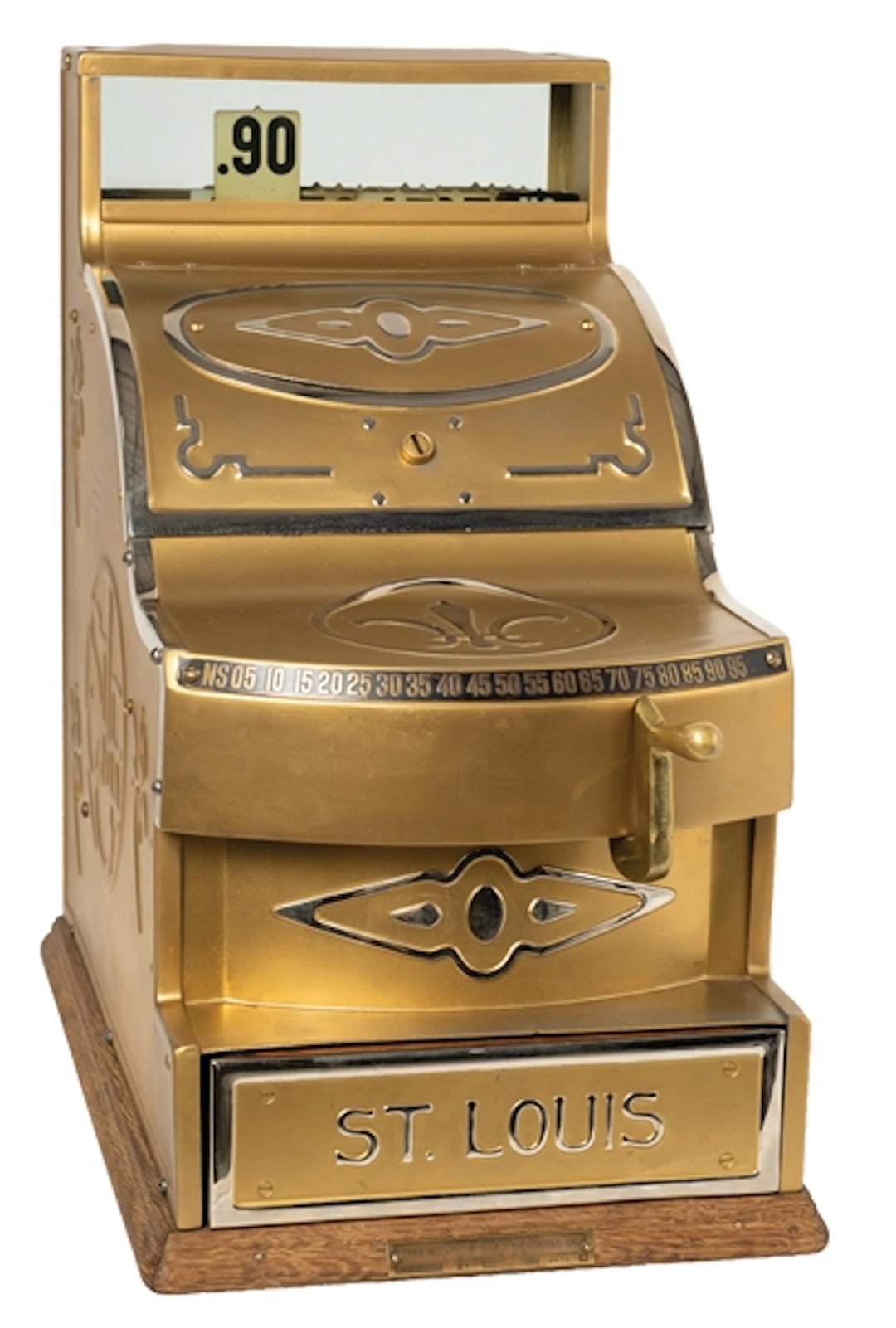 ST. LOUIS CASH REGISTER STYLE NO. 42.