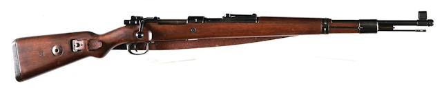 (C) MAUSER BYF 44 CODE K98 BOLT ACTION RIFLE.