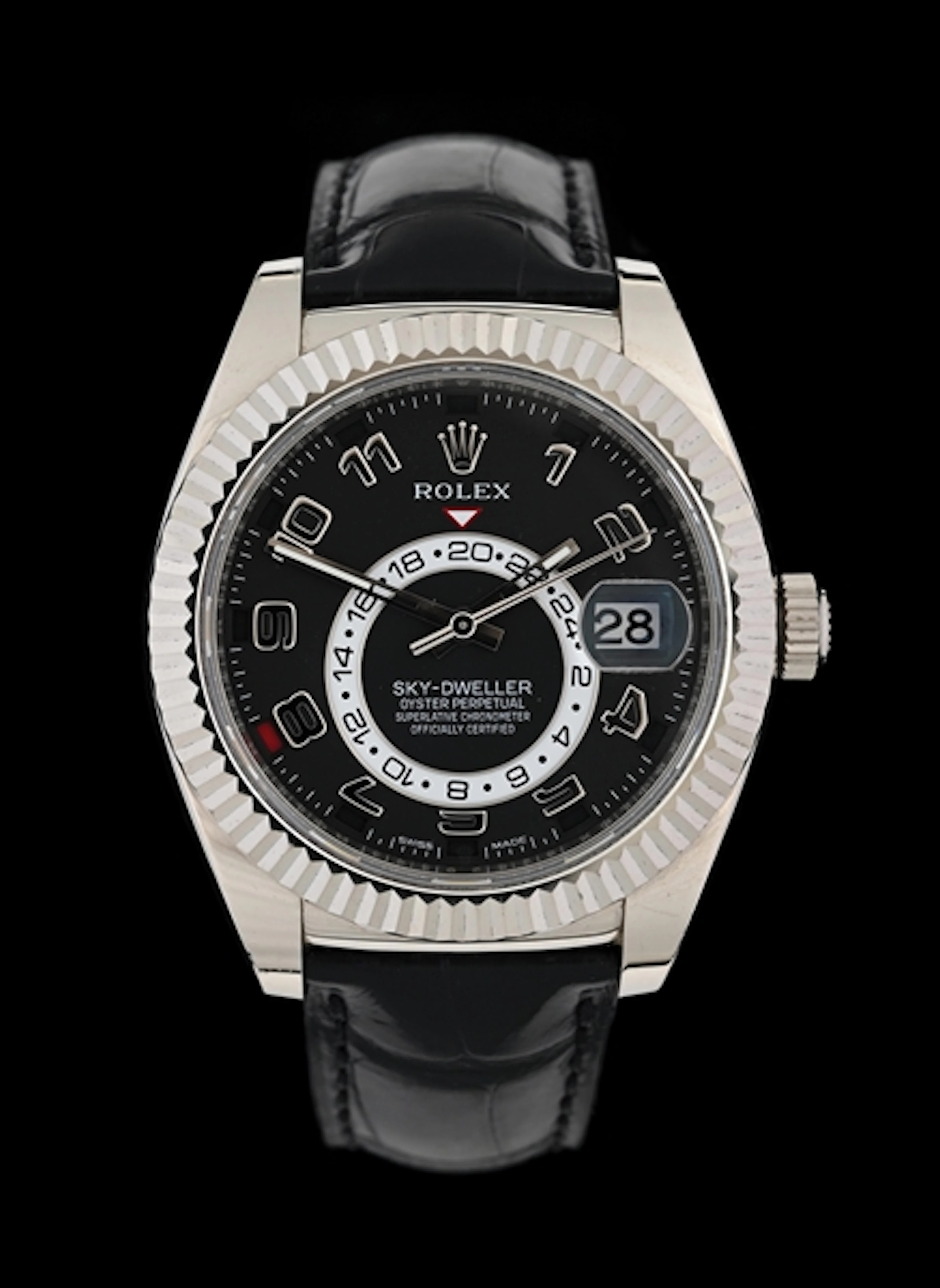 ROLEX SKY-DWELLER 42 WHITE GOLD, REF. 326139 FULL SET