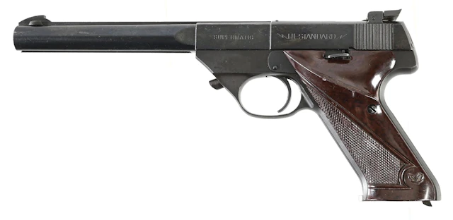 (C) HIGH STANDARD SUPERMATIC S101 SEMI-AUTOMATIC TARGET PISTOL.