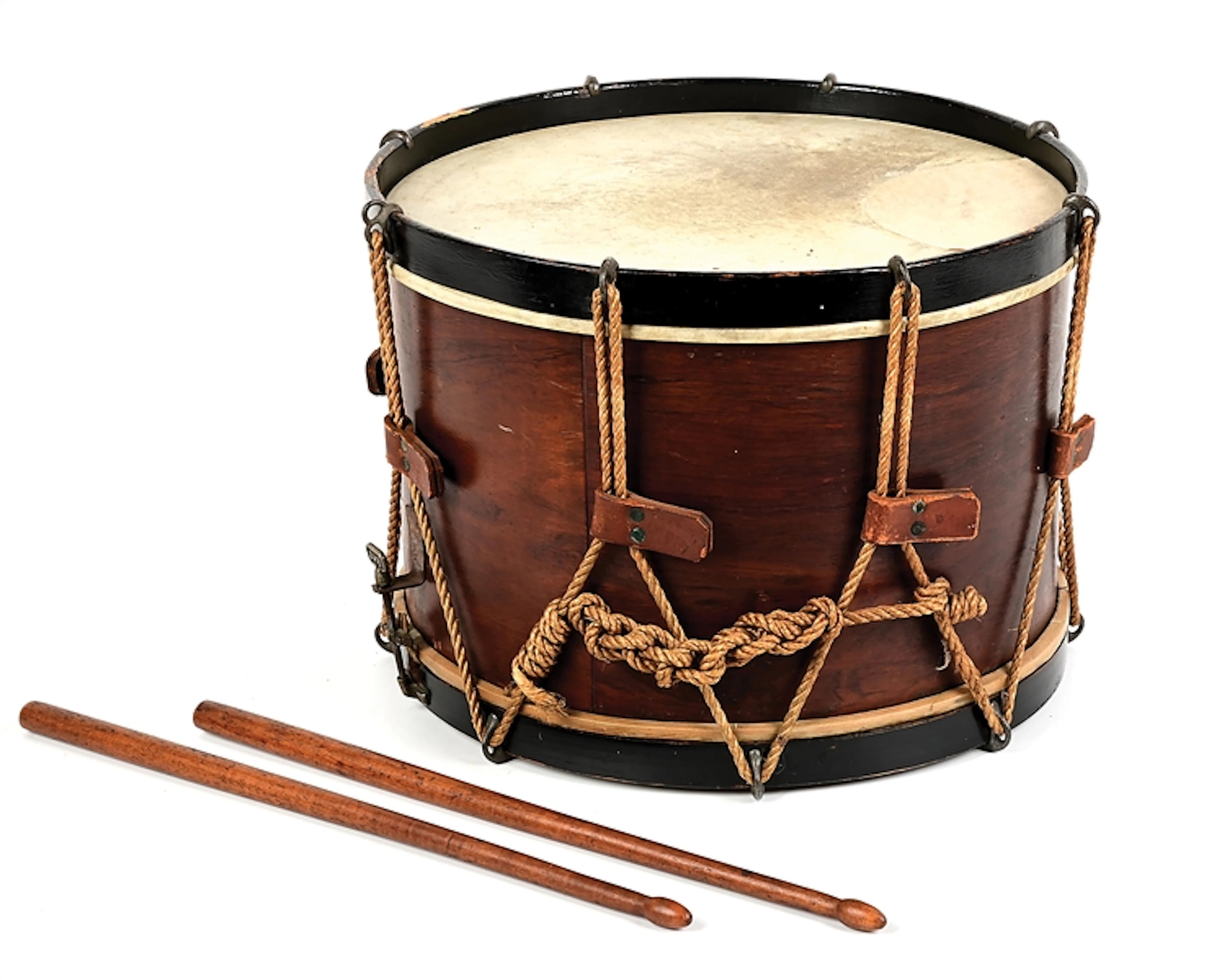 US CIVIL WAR ERA DRUM WITH JOHN FARRIS LABEL