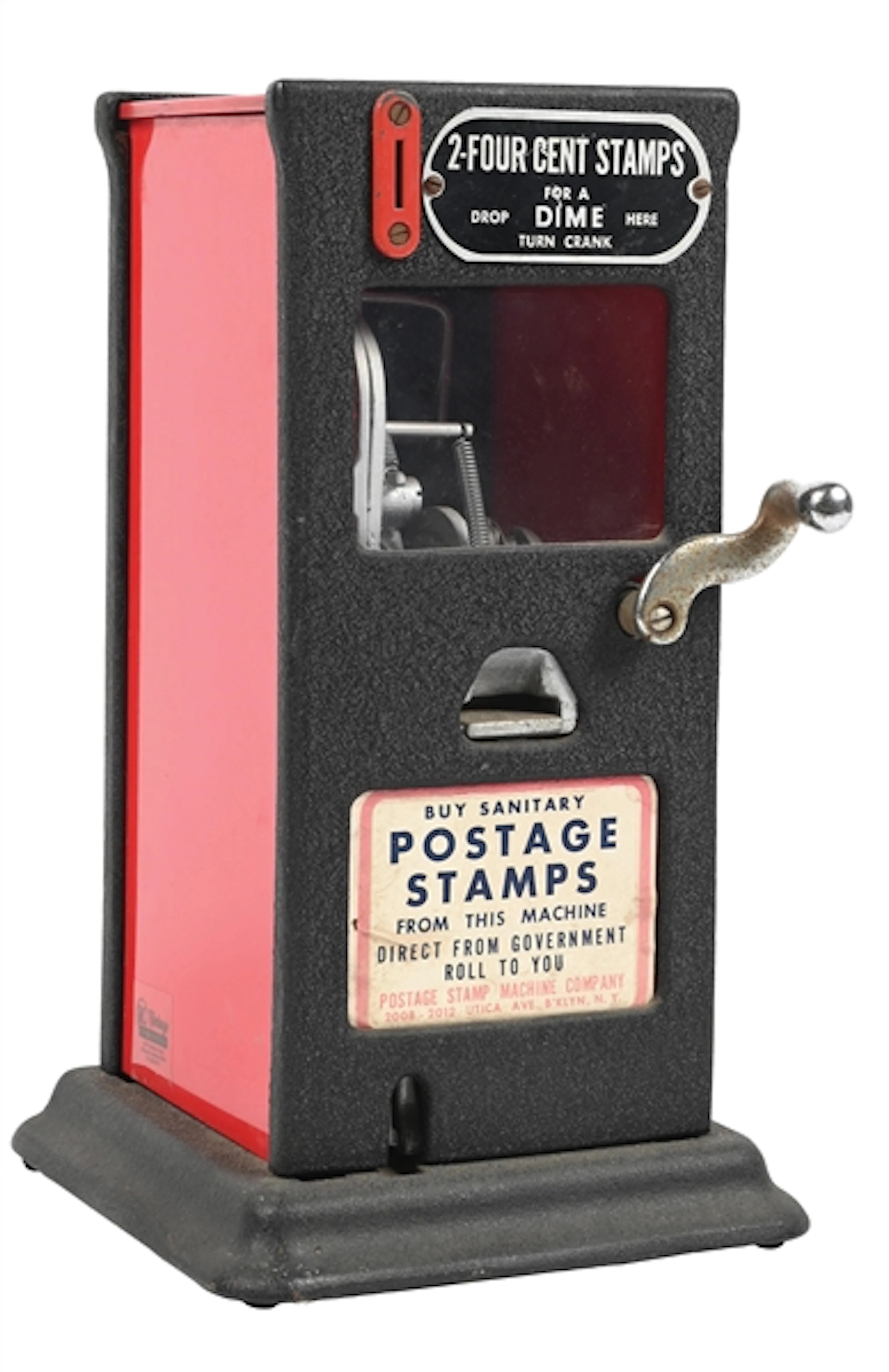 10¢ POSTAGE STAMP MACHINE CO. VENDING MACHINE