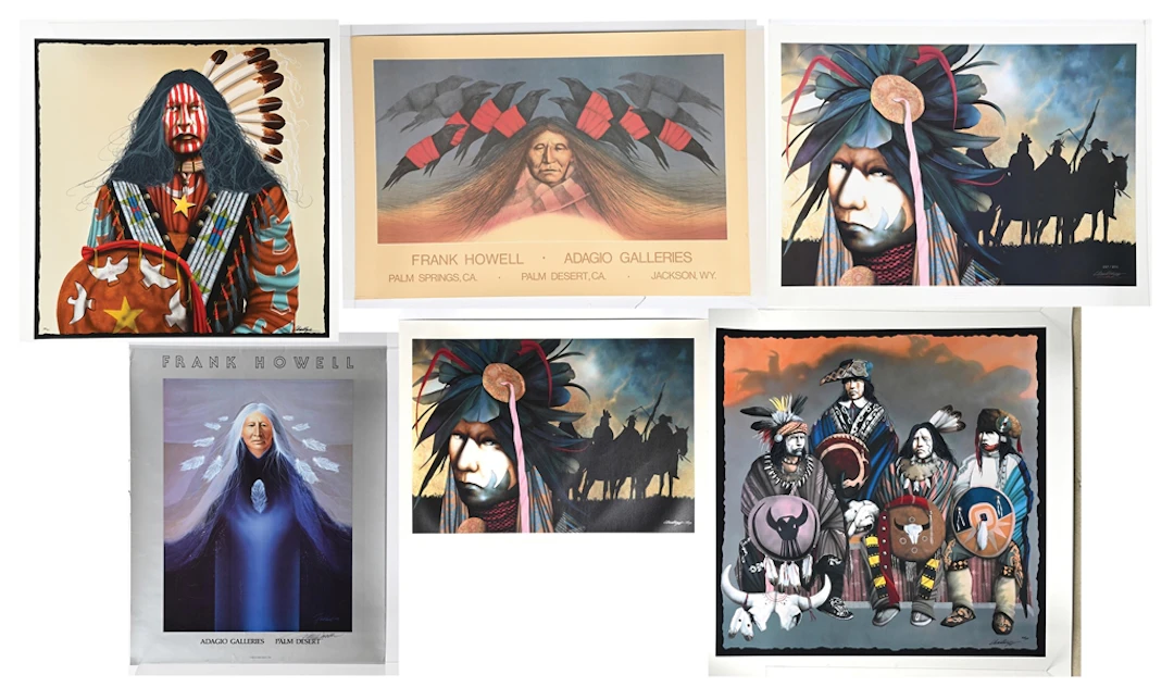 LOT OF 6: VARIOUS ARTIST SIGNED LIMITED EDITION POSTERS