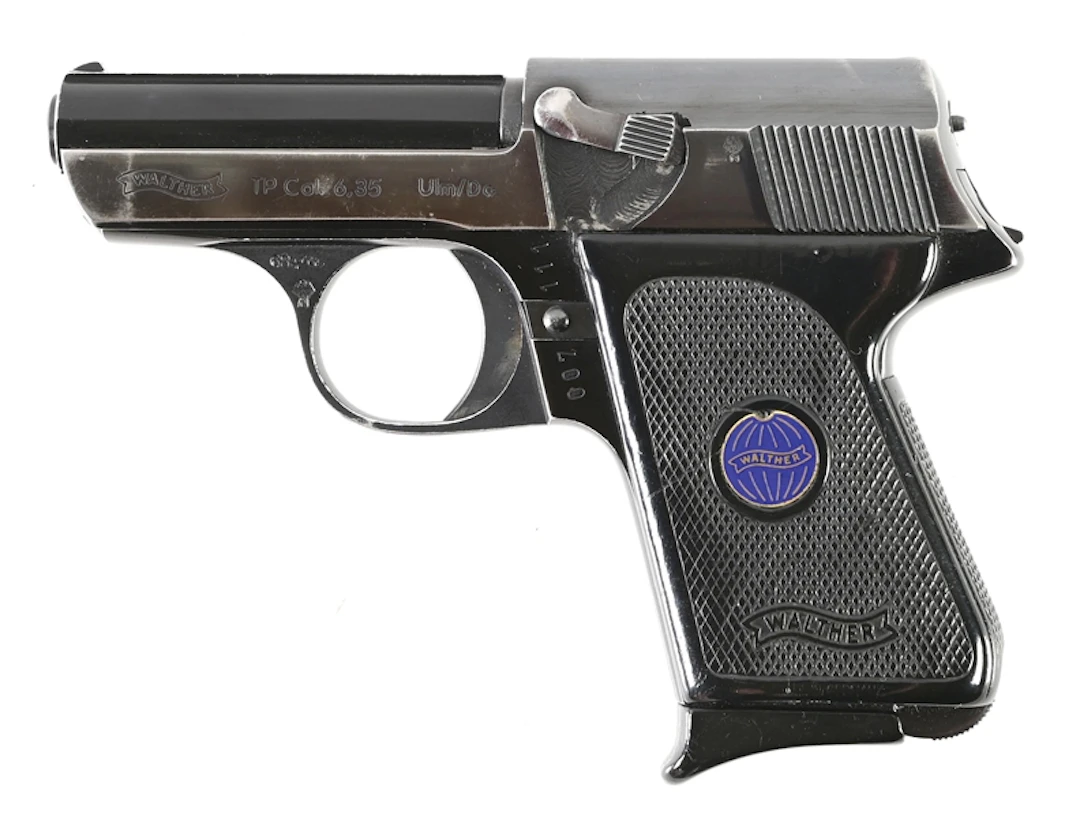 (C) GERMAN WALTHER TP SEMI-AUTOMATIC PISTOL WITH BOX.