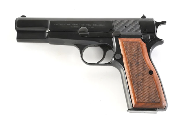 (M) BROWNING BELGIUM HI POWER SEMI AUTOMATIC PISTOL