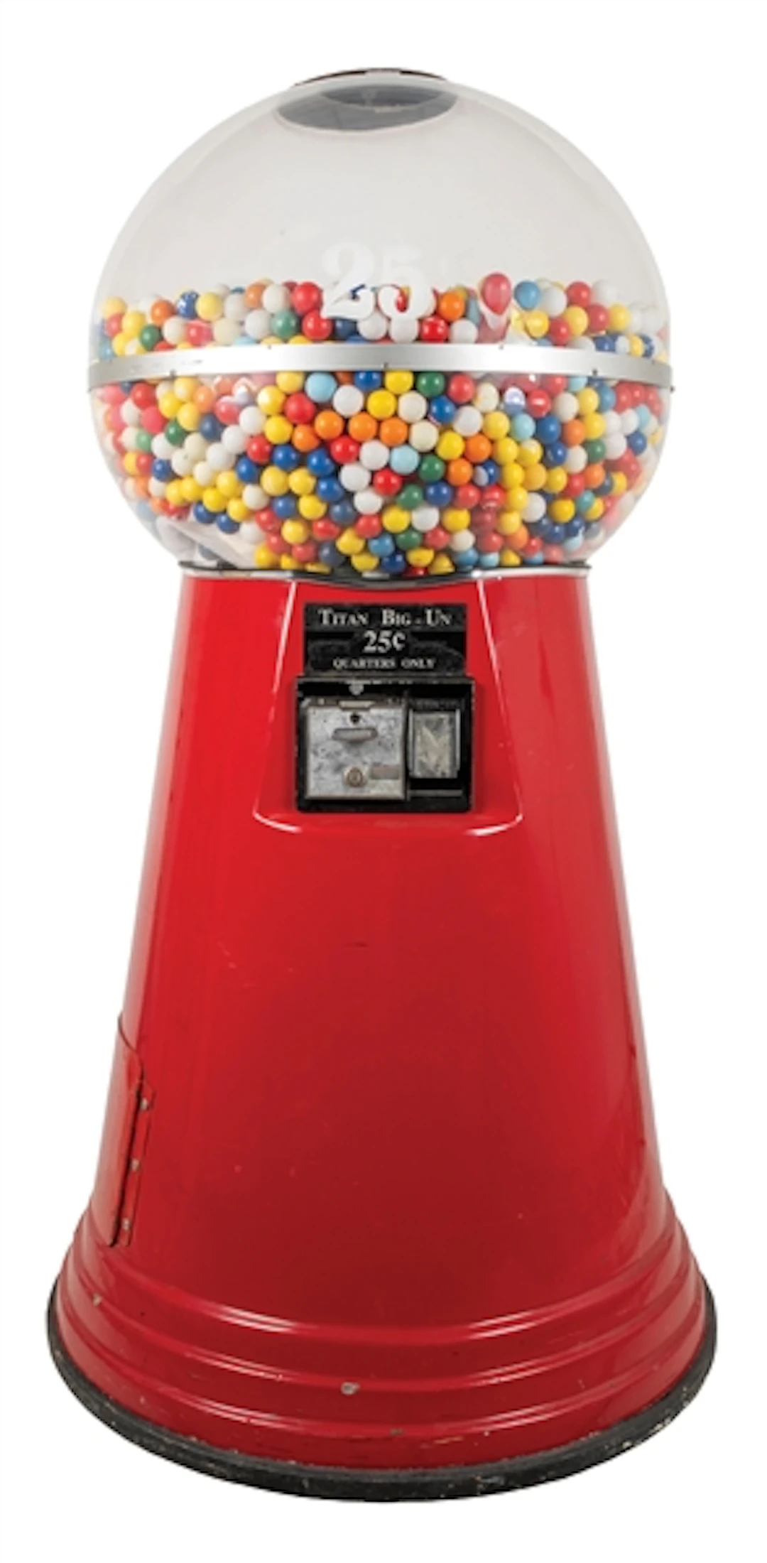 GIANT 25¢ VICTOR TITAN BIG-UN BALL VENDING MACHINE