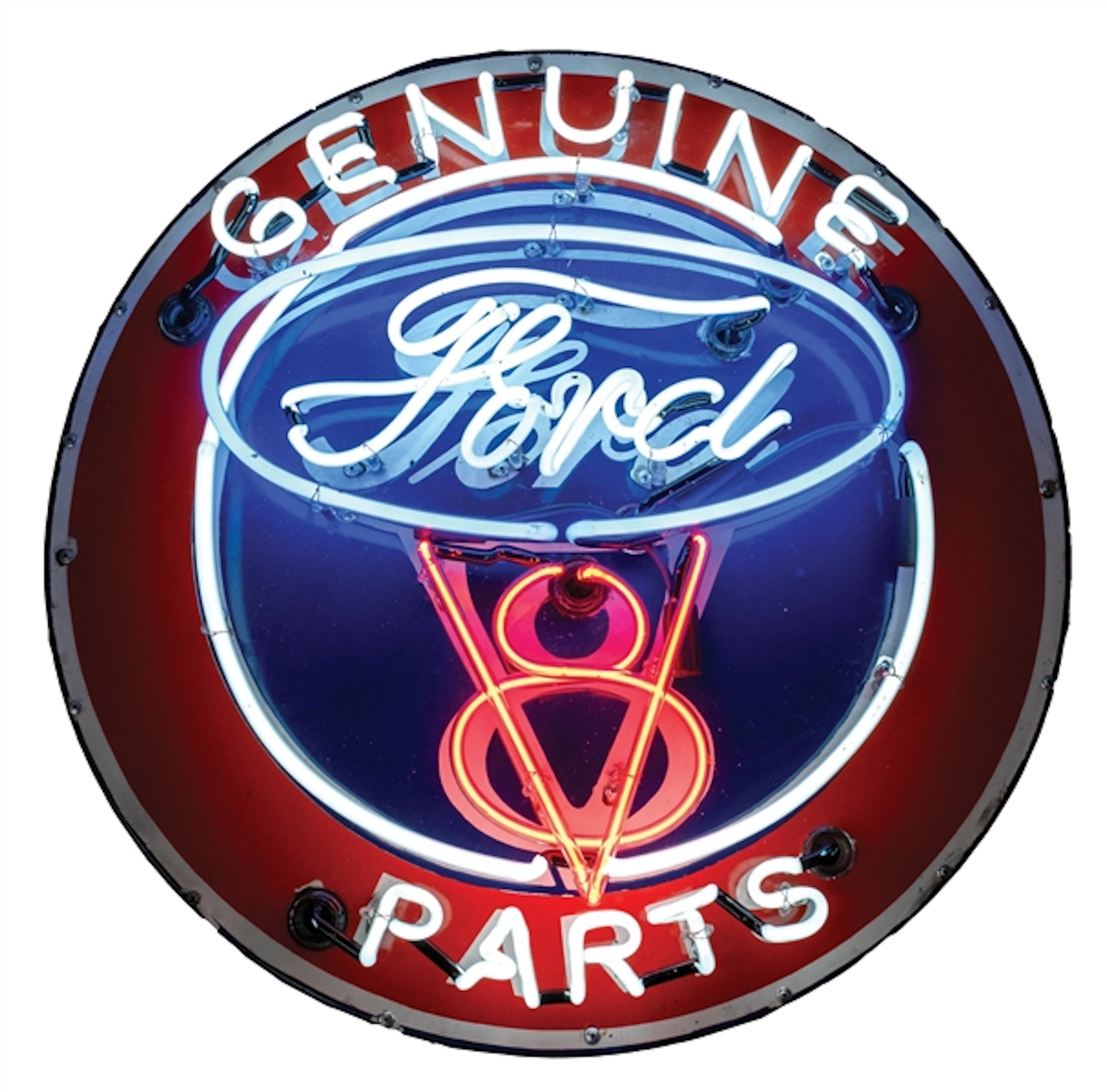 GENUINE FORD V8 PARTS NEON SIGN