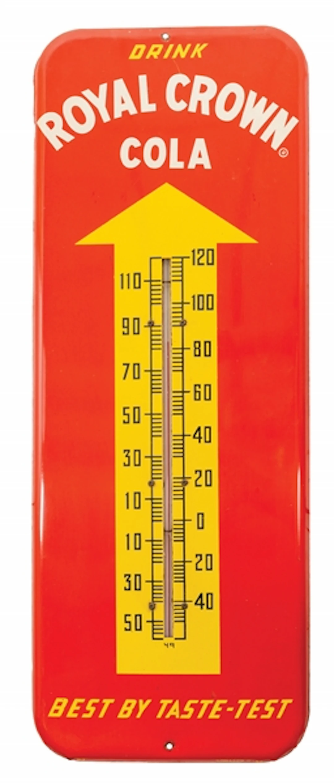 ROYAL CROWN COLA THERMOMETER