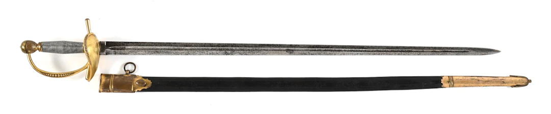 US MODEL 1832 GENERAL OFFICER’S SWORD BY N.P. AMES CUTLER, SPRINGFIELD.