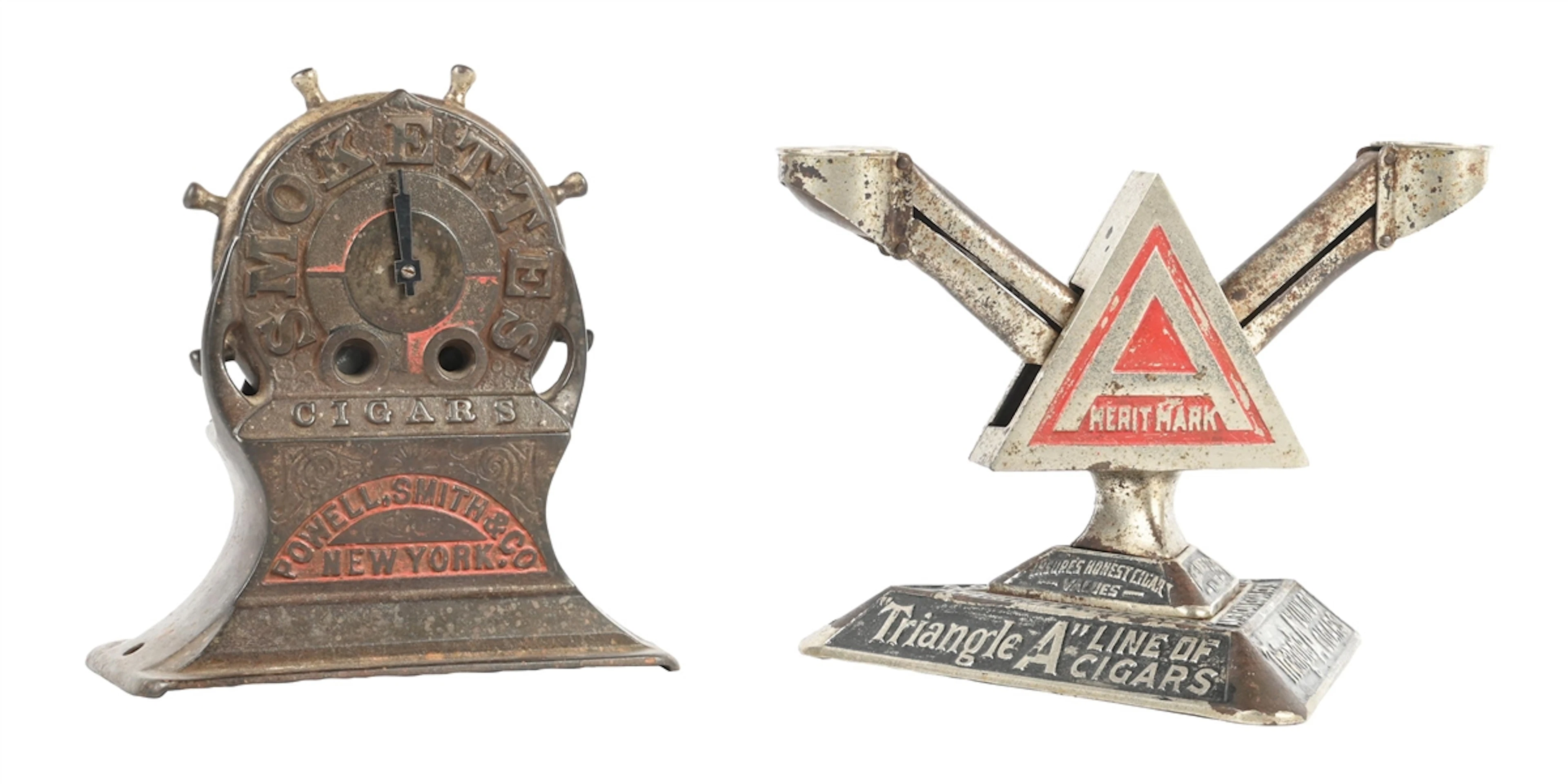 PAIR OF COUNTERTOP COMMERCIAL CIGAR CUTTERS