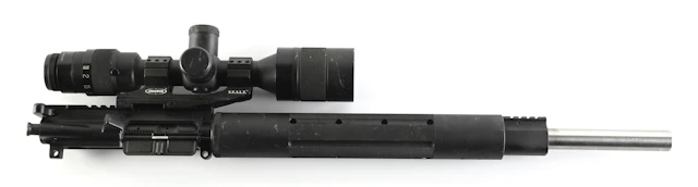 AR-15 TARGET UPPER WITH US OPTICS SCOPE.