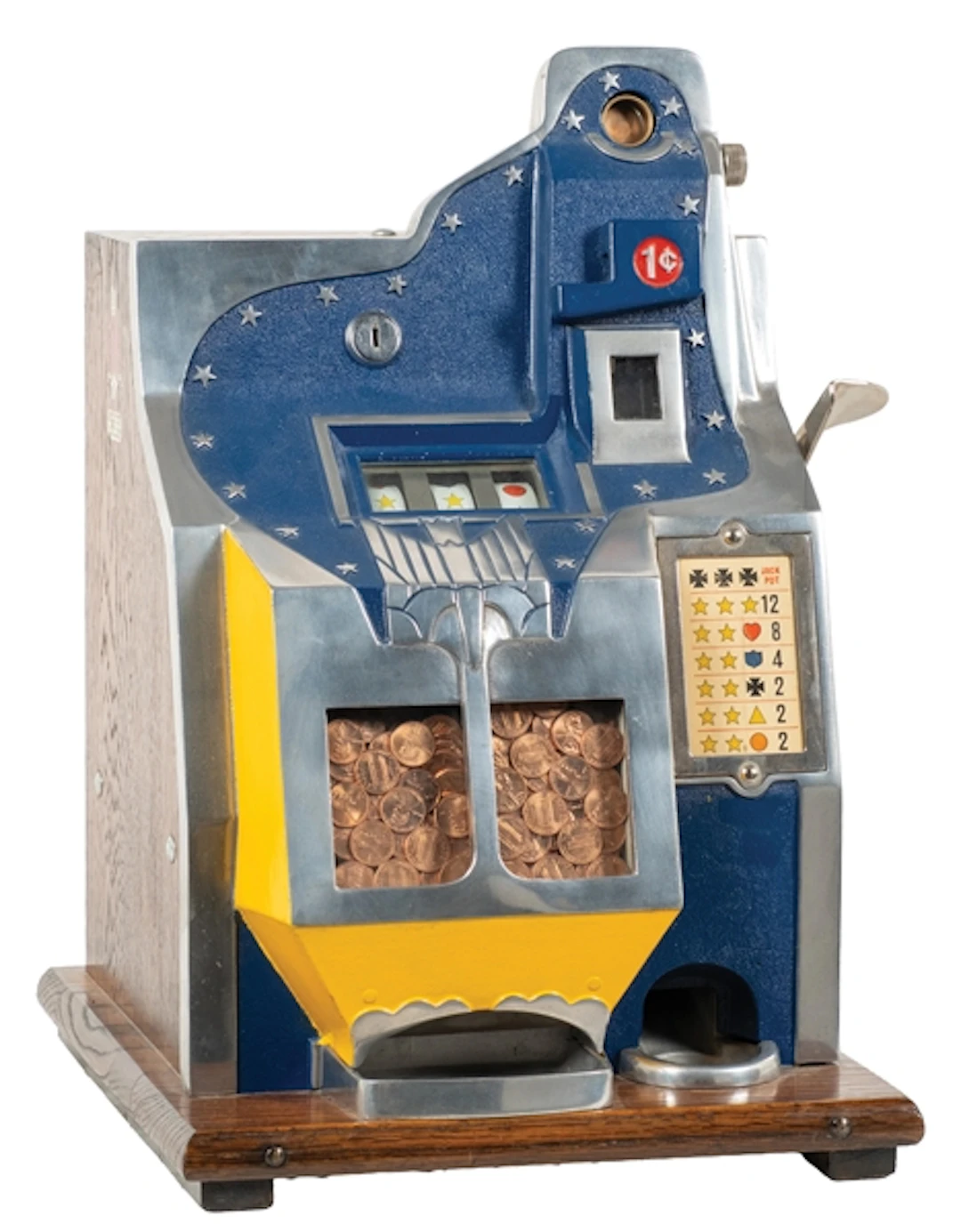 1¢ MILLS QT "FIREBIRD" SLOT MACHINE
