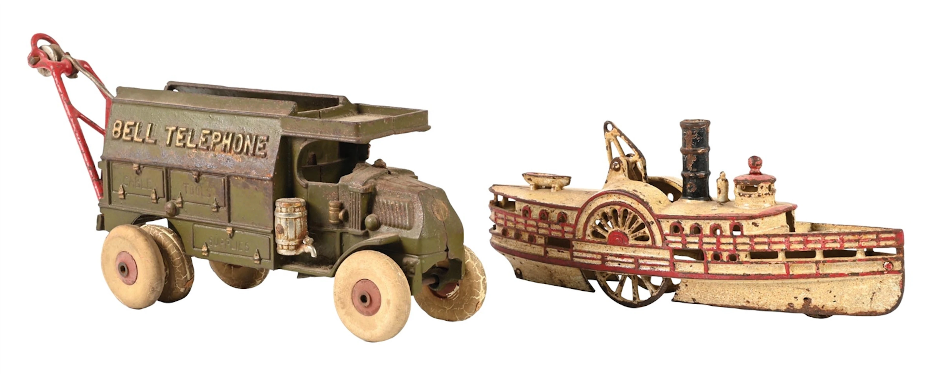 LOT OF 2: CAST IRON TOYS