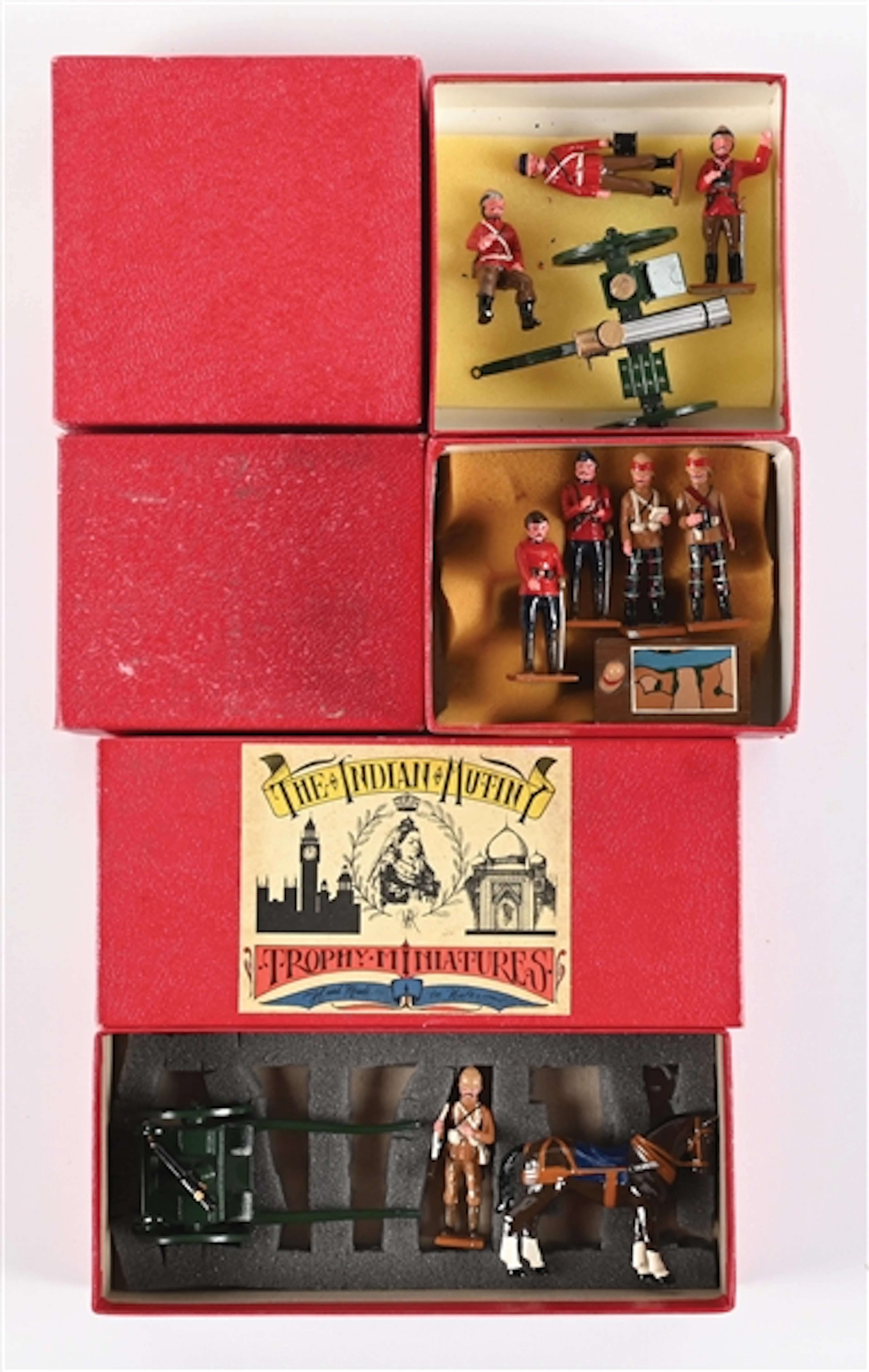 LOT OF 3: TROPHY SETS IN BOXES